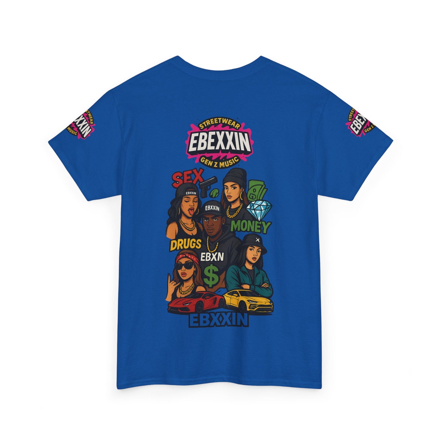 eBexxin - Stylish Unisex Hip Hop Fashion t-shirt