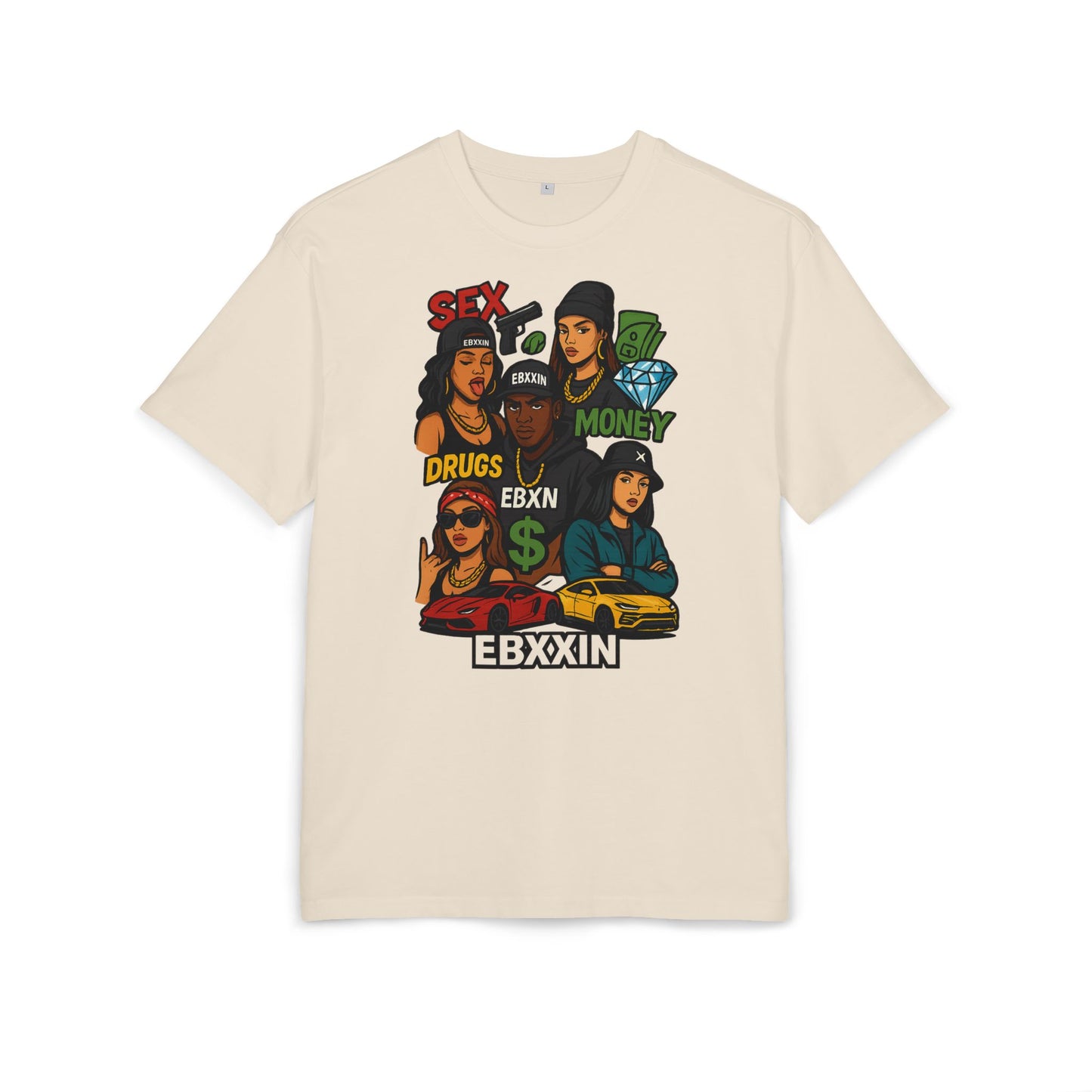 eBexxin Oversize Authority Tee