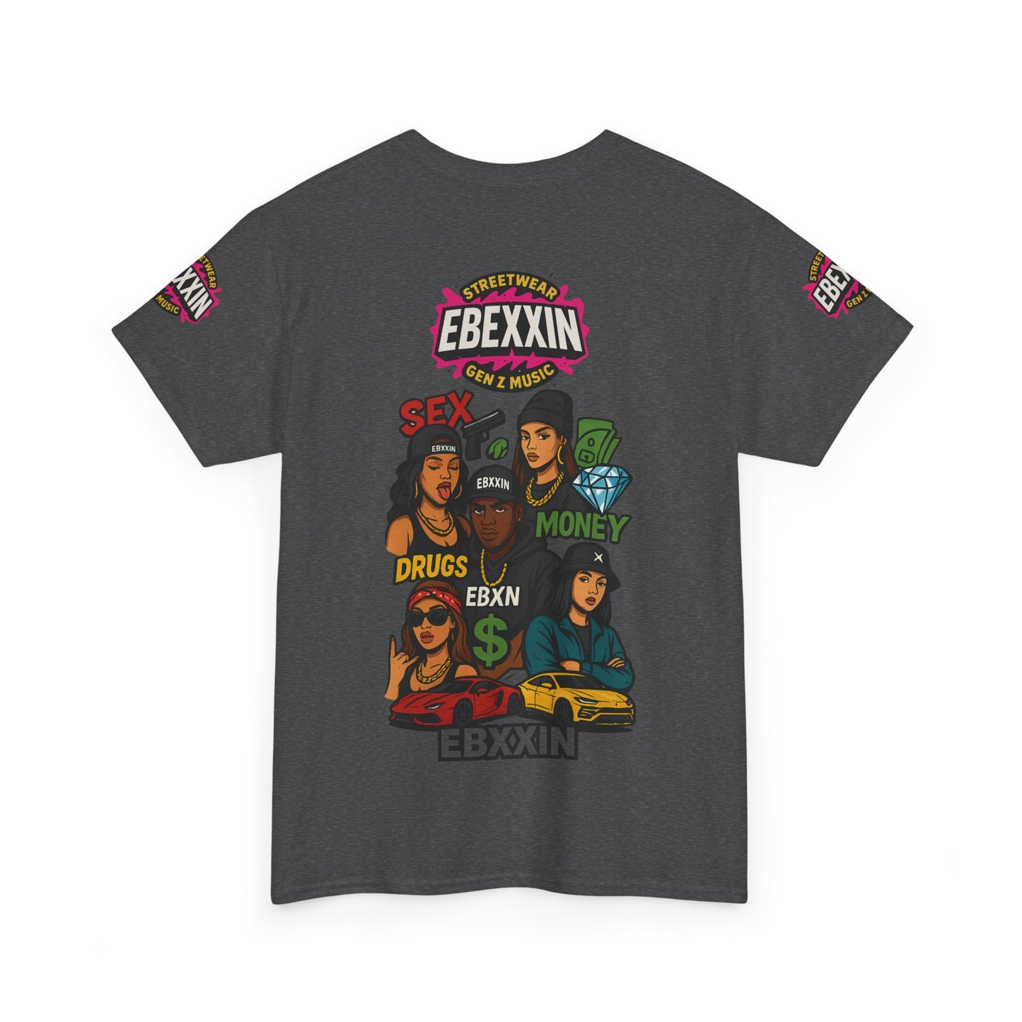 eBexxin - Stylish Unisex Hip Hop Fashion t-shirt