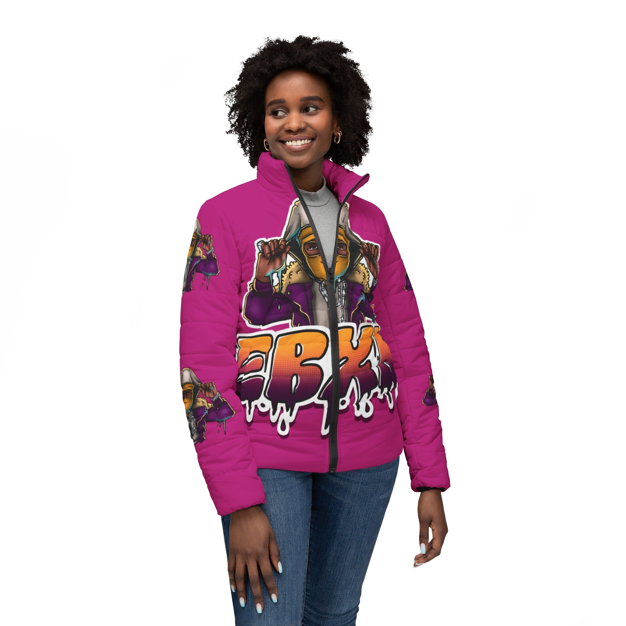 UNISEX’S Puffer Jacket (AOP)