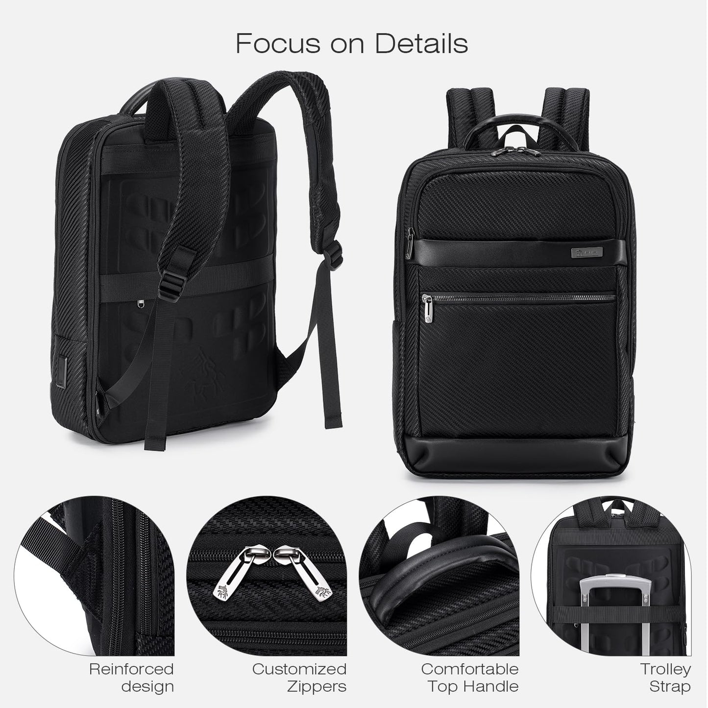 EBXN Mochila Viaje Cabina Avion