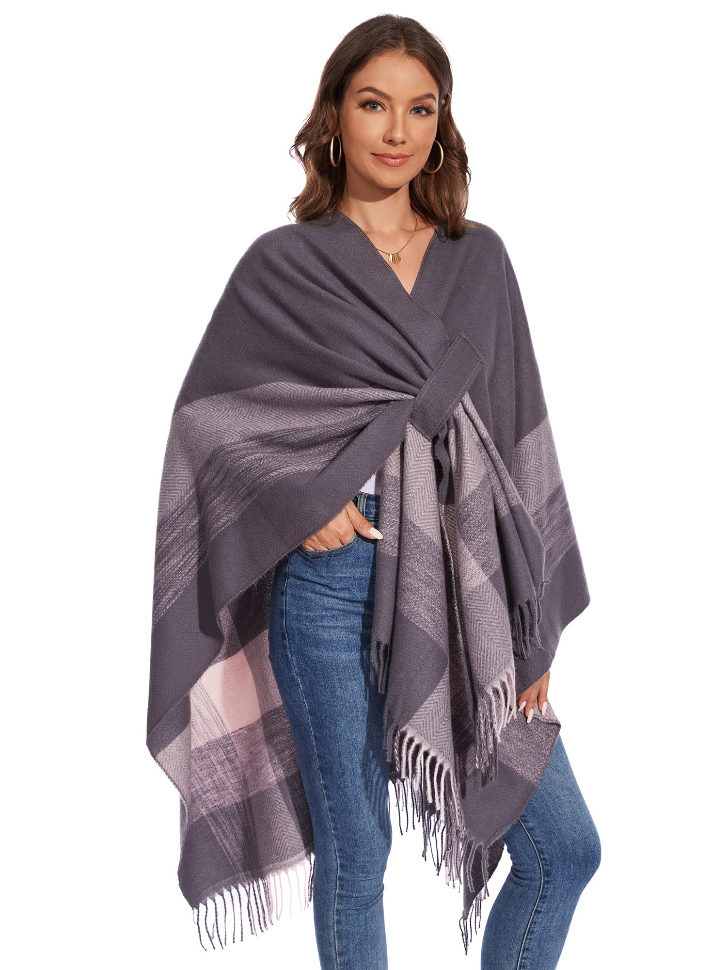EBXN Colornial Chal Elegante para Mujer