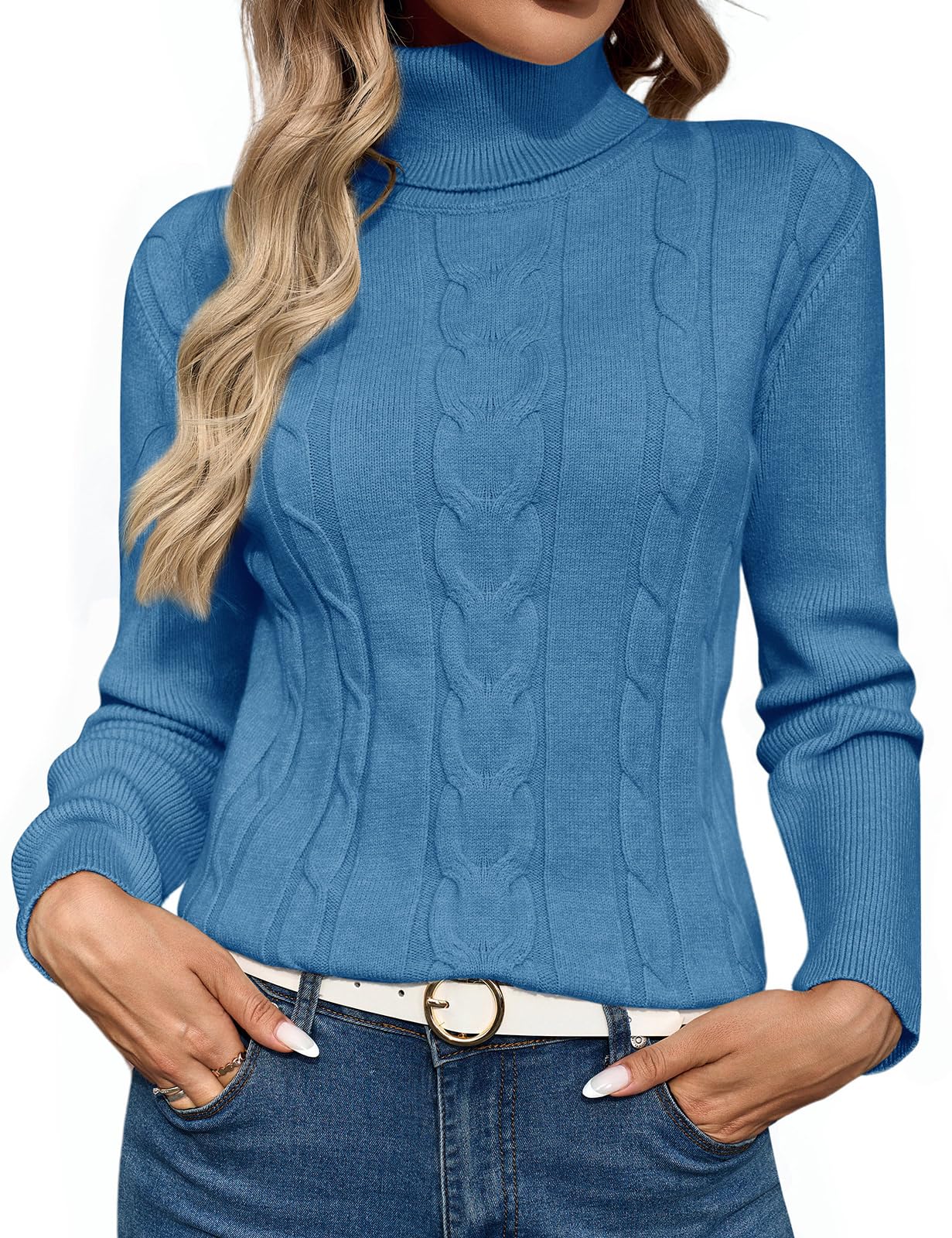 EBXN Heekpek Jersey Mujer Cuello Alto