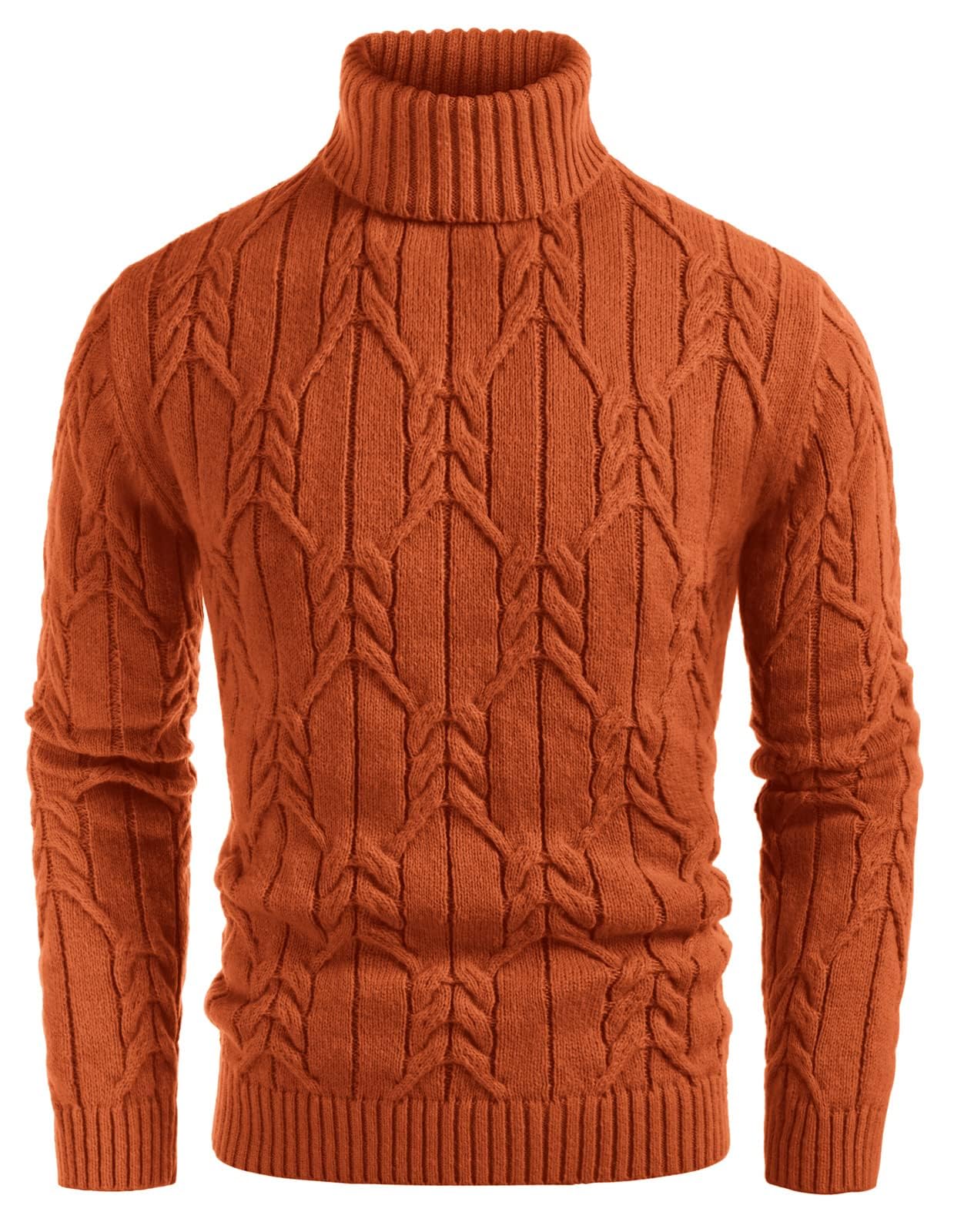 EBXN Men's Turtneck Pullover Sweaters