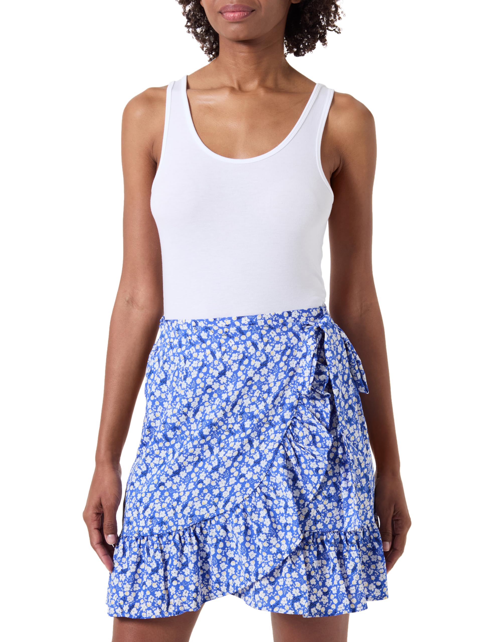 EBXN Wrap Skirt Wvn Noos Falda para Mujer
