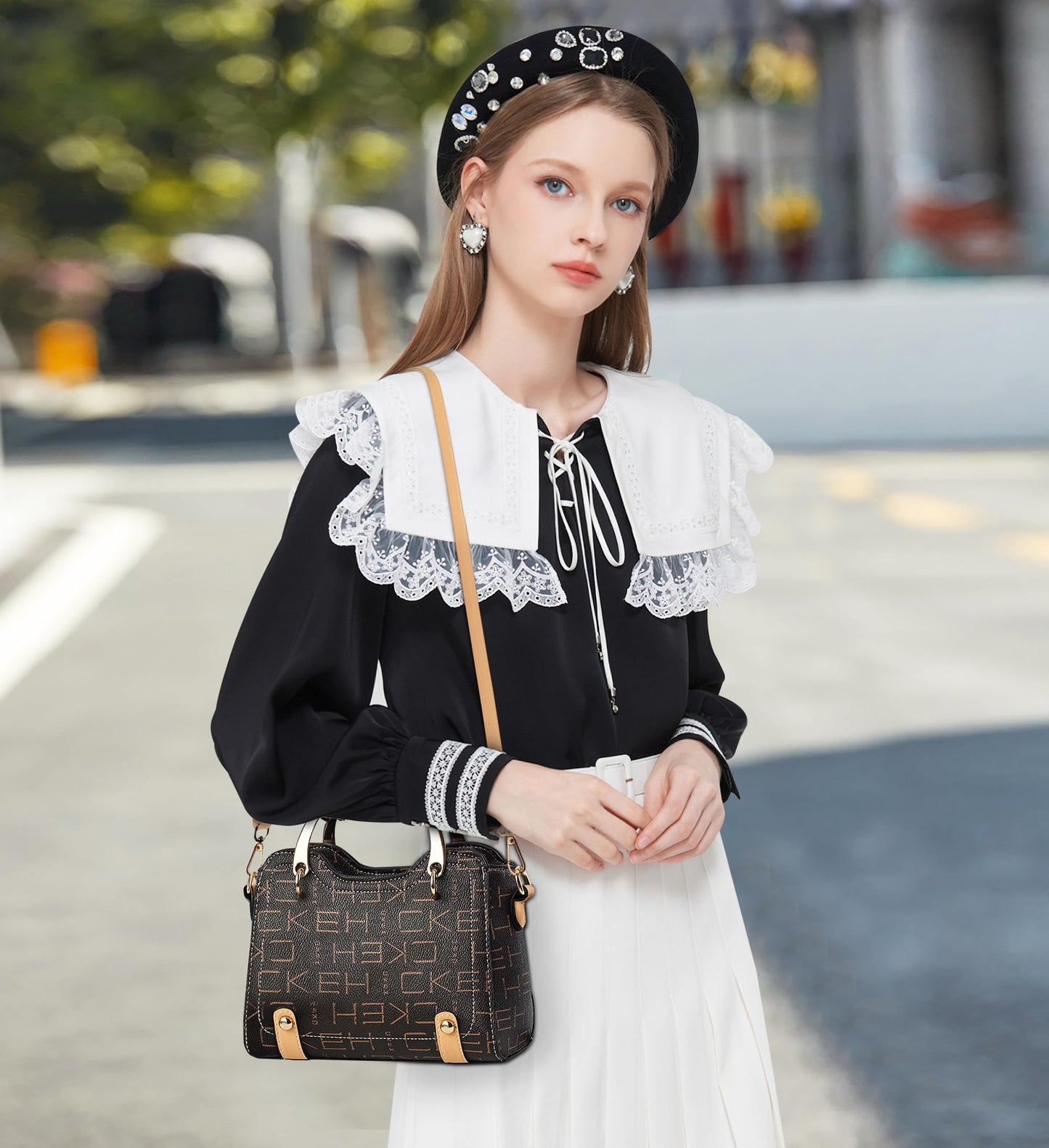 EBXN Moda Bolso de Mano