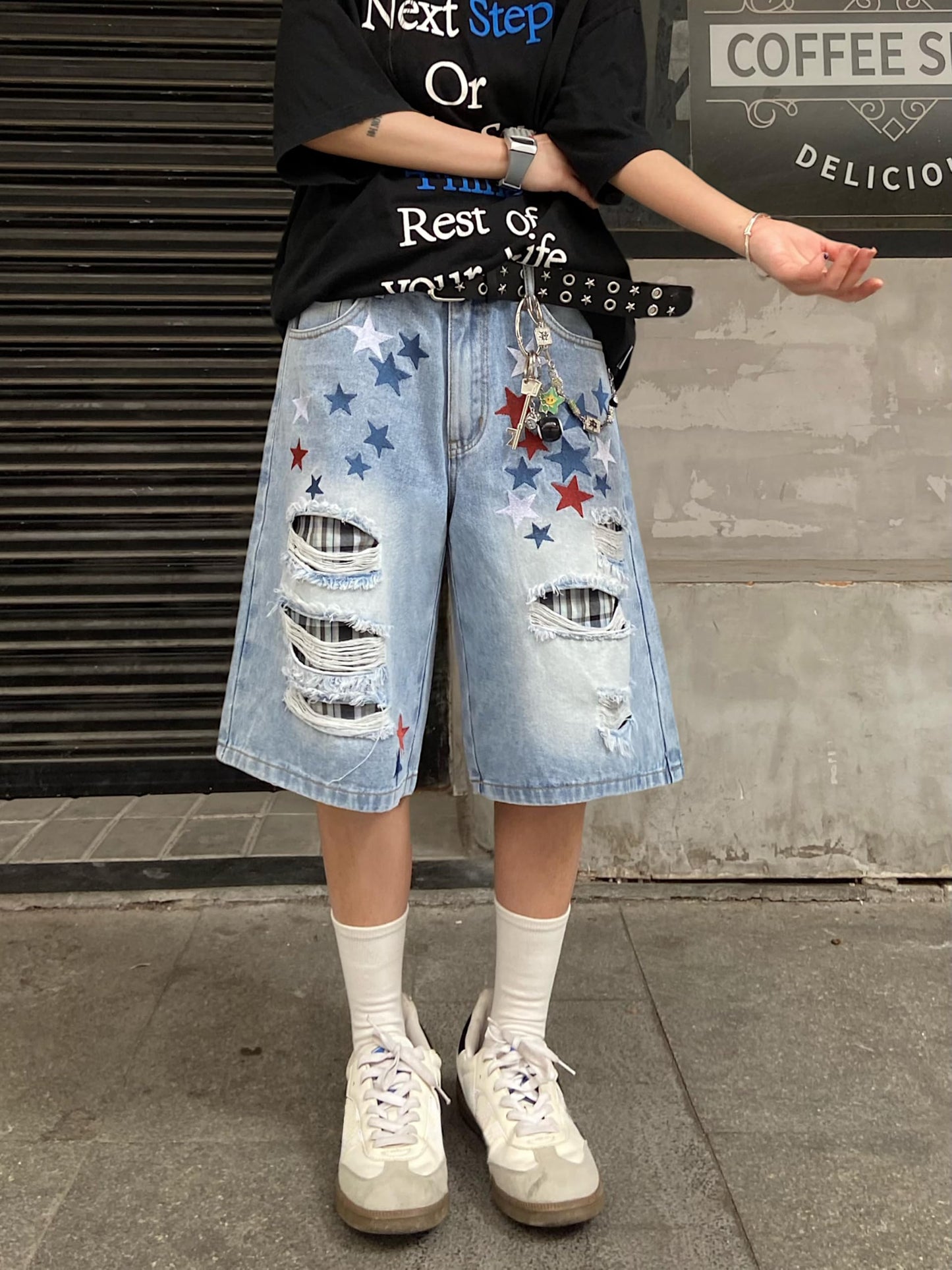 Baggy Jeans Shorts