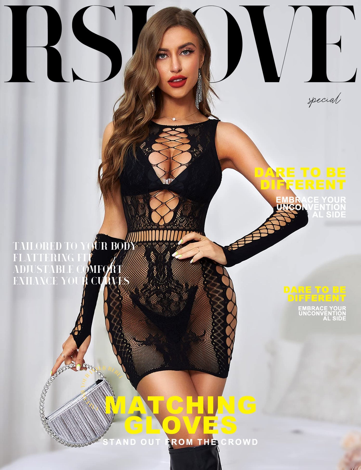 eBexxin - trajes sexy bodystocking babydoll