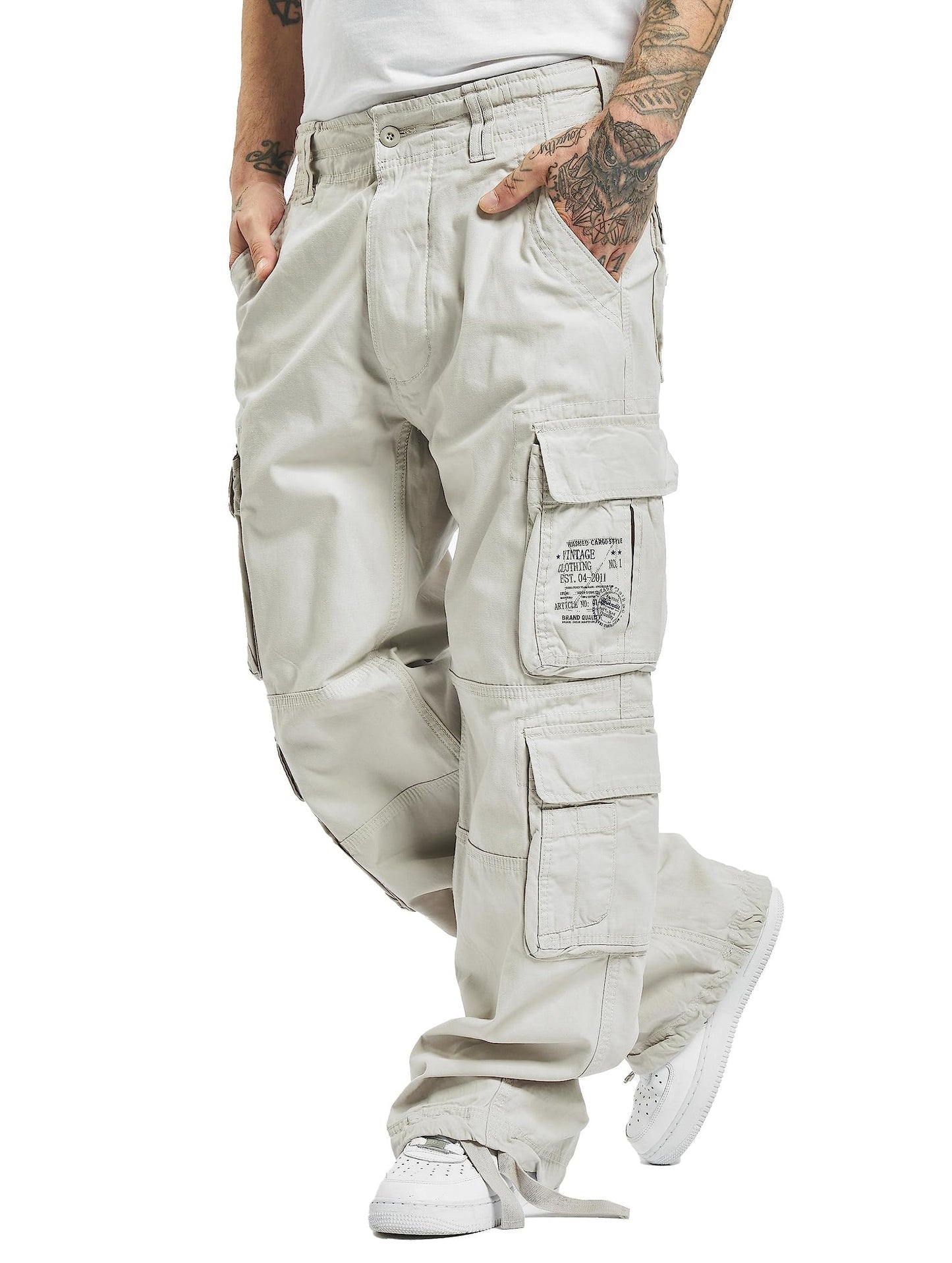 EBXN Vintage Pantalone Hombre
