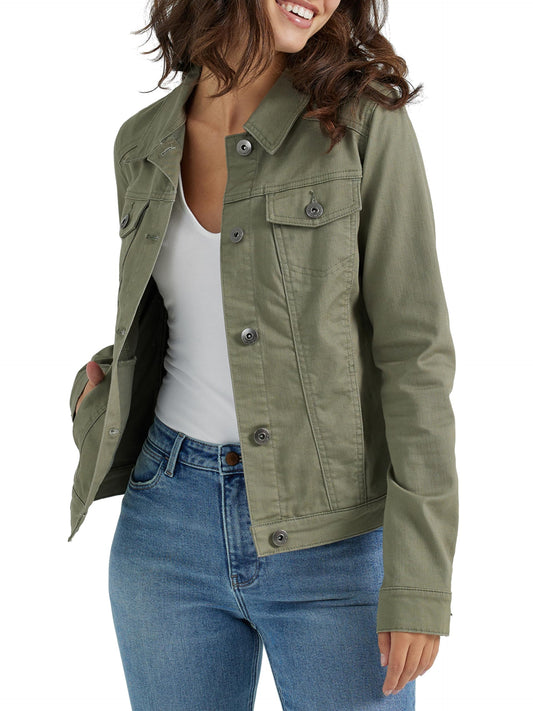 EBXN Women's Stretch Denim Jacket