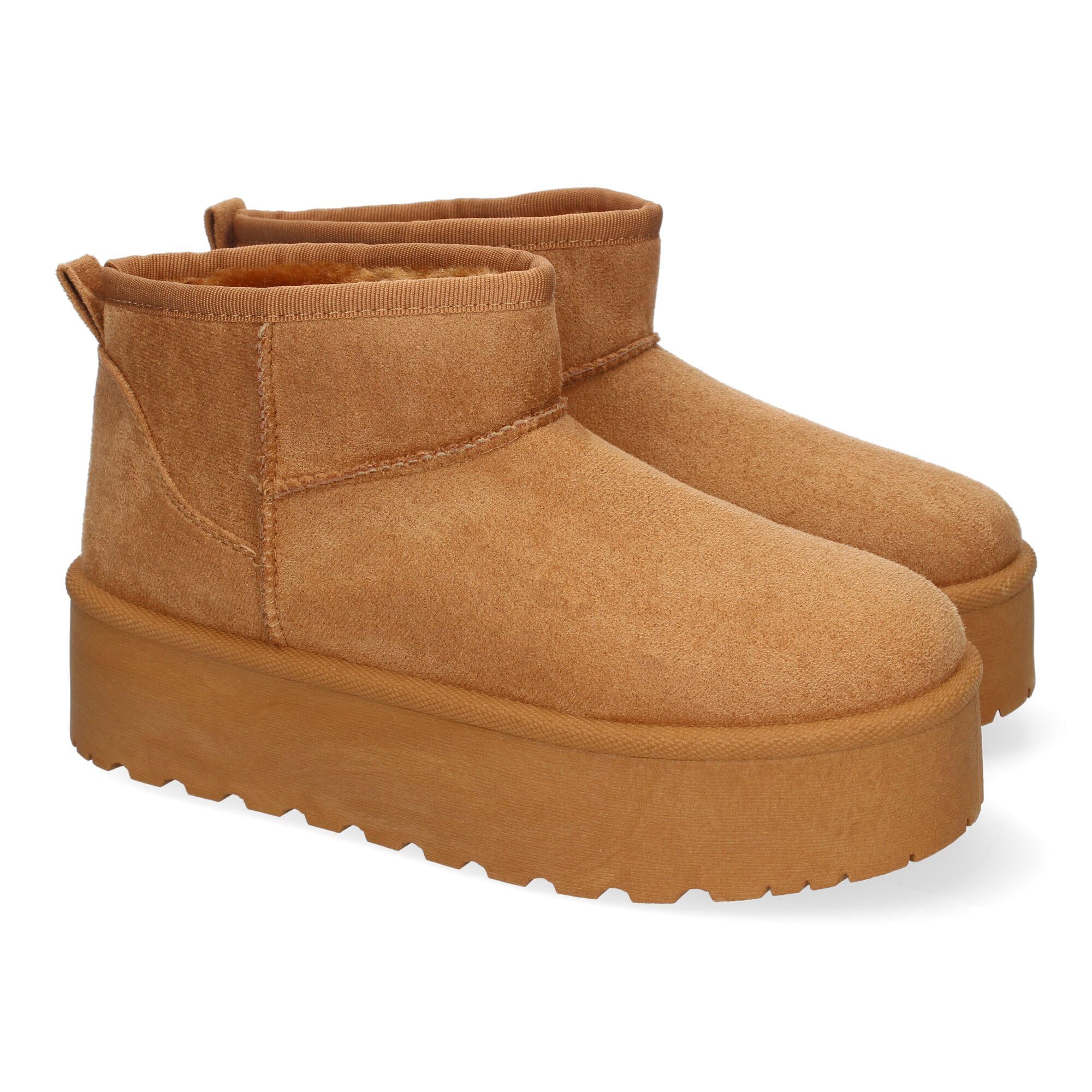 EBXN Botin Plano para Mujer