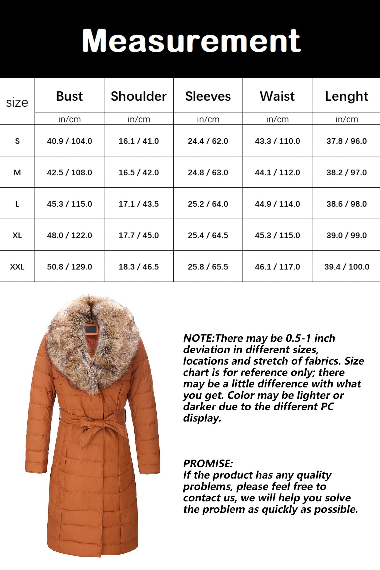 EBXN Winter Puffer Jacket Cold-Resistant