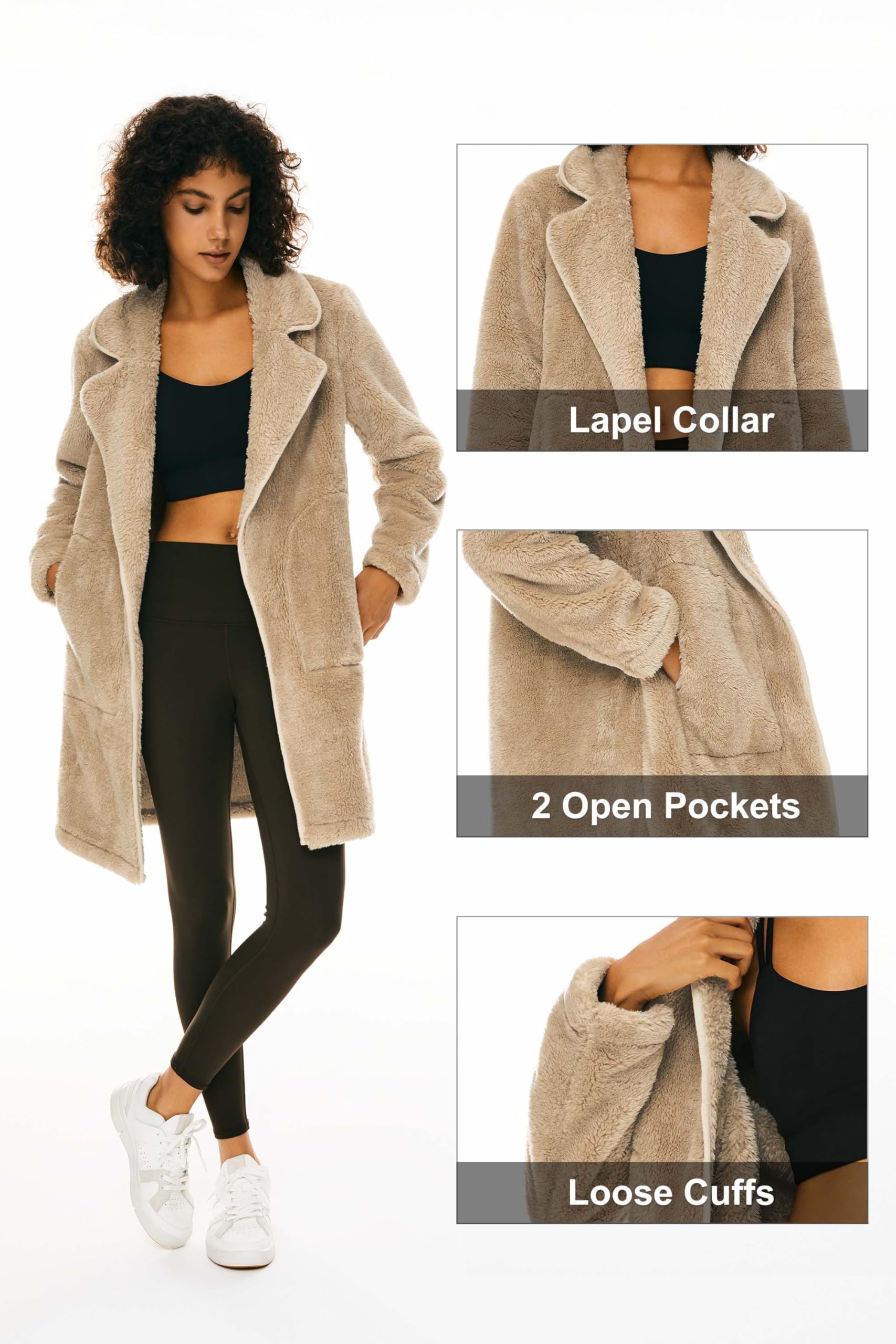 EBXN Winter Fuzzy Fleece Jacket