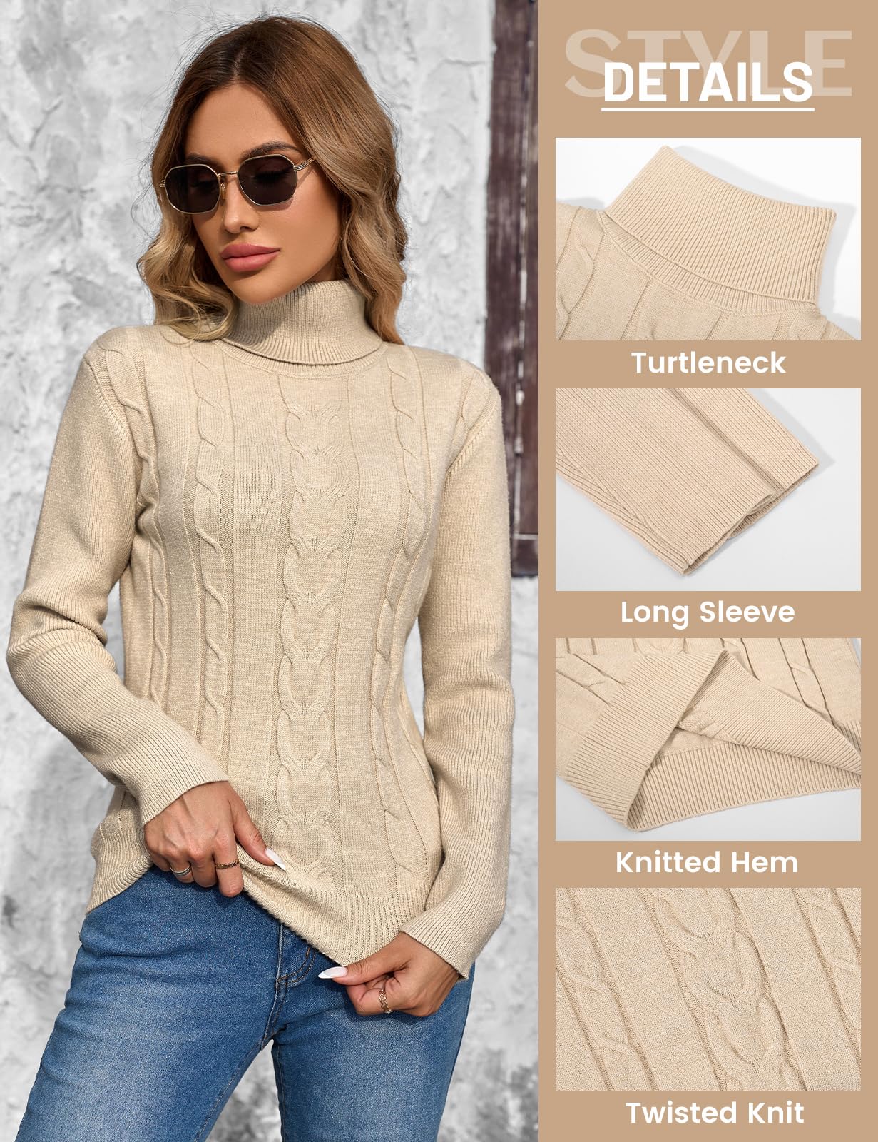 EBXN Heekpek Jersey Mujer Cuello Alto