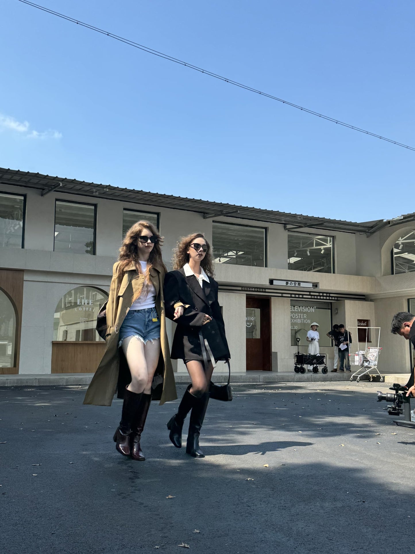 EBXN Knee High Boots for Women