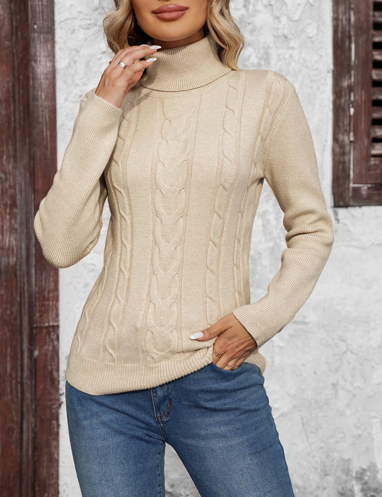 EBXN Heekpek Jersey Mujer Cuello Alto