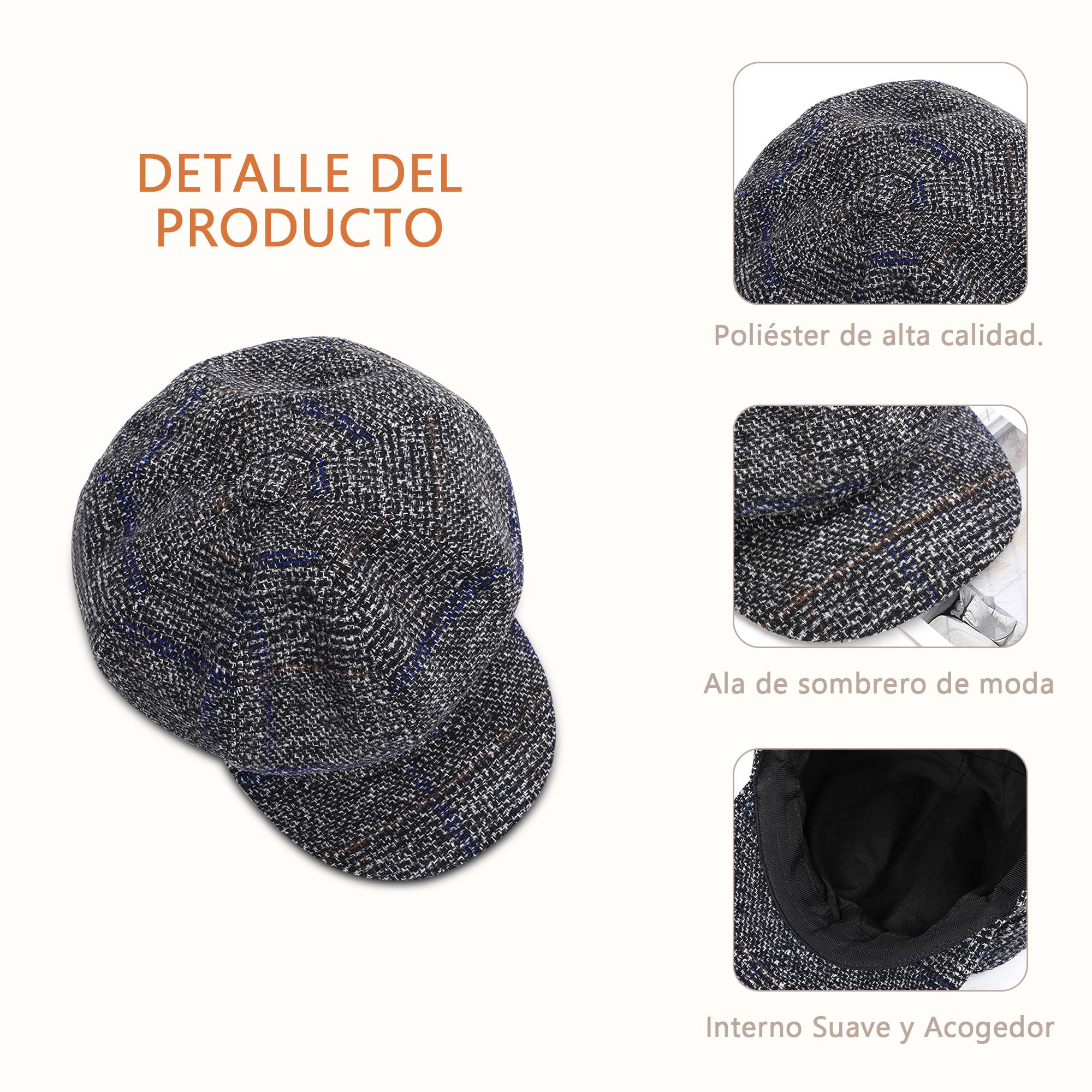 EBXN - Elegante Mujer Gorra