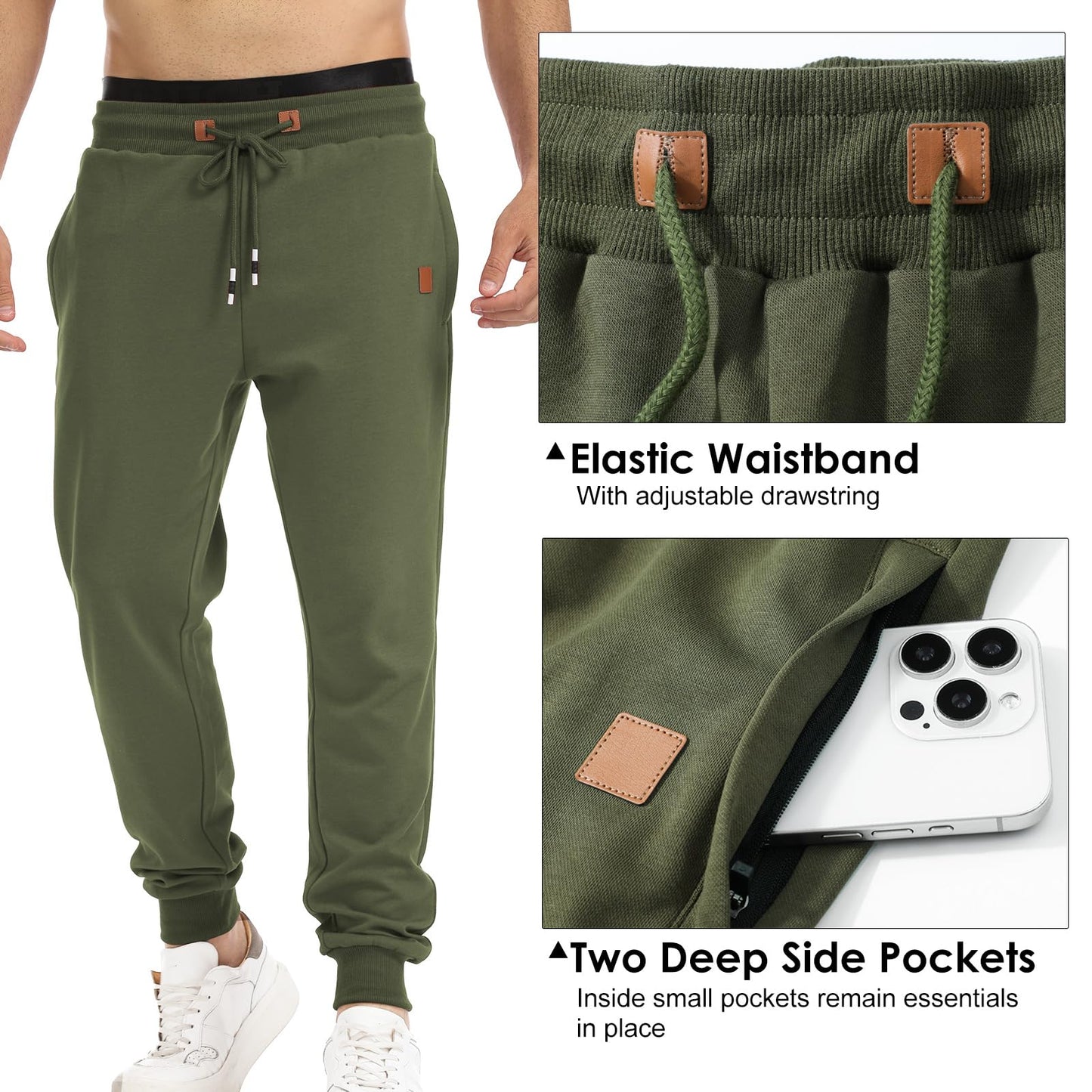 EBXN Pantalones Deportivos