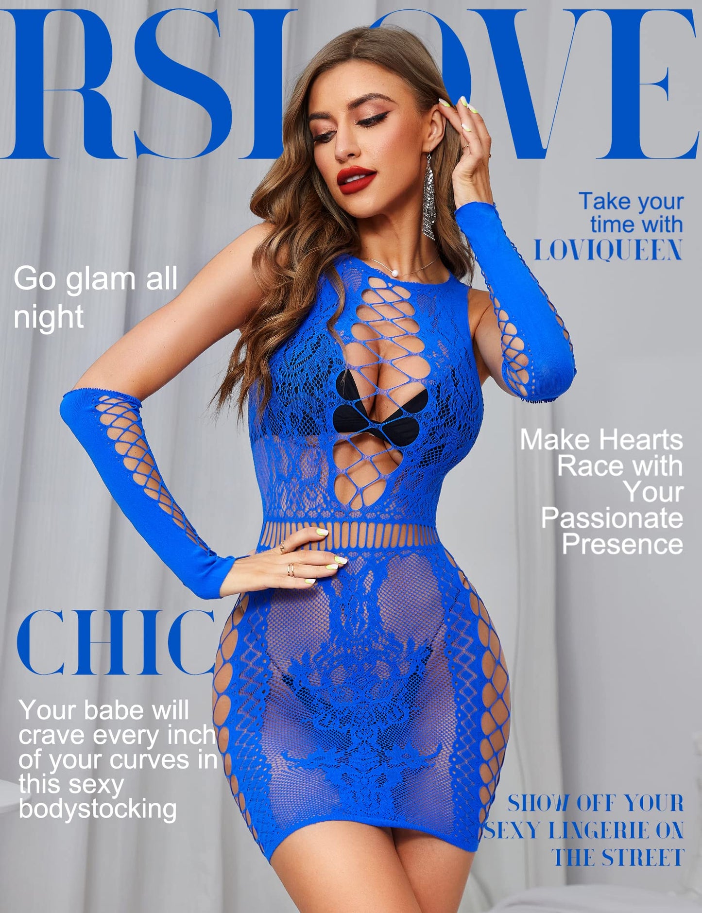eBexxin - trajes sexy bodystocking babydoll