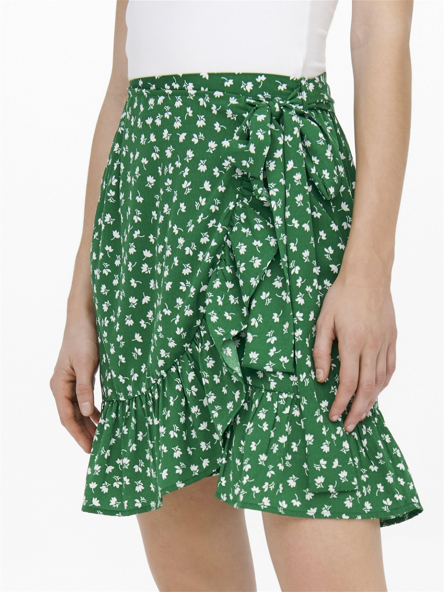 EBXN Wrap Skirt Wvn Noos Falda para Mujer
