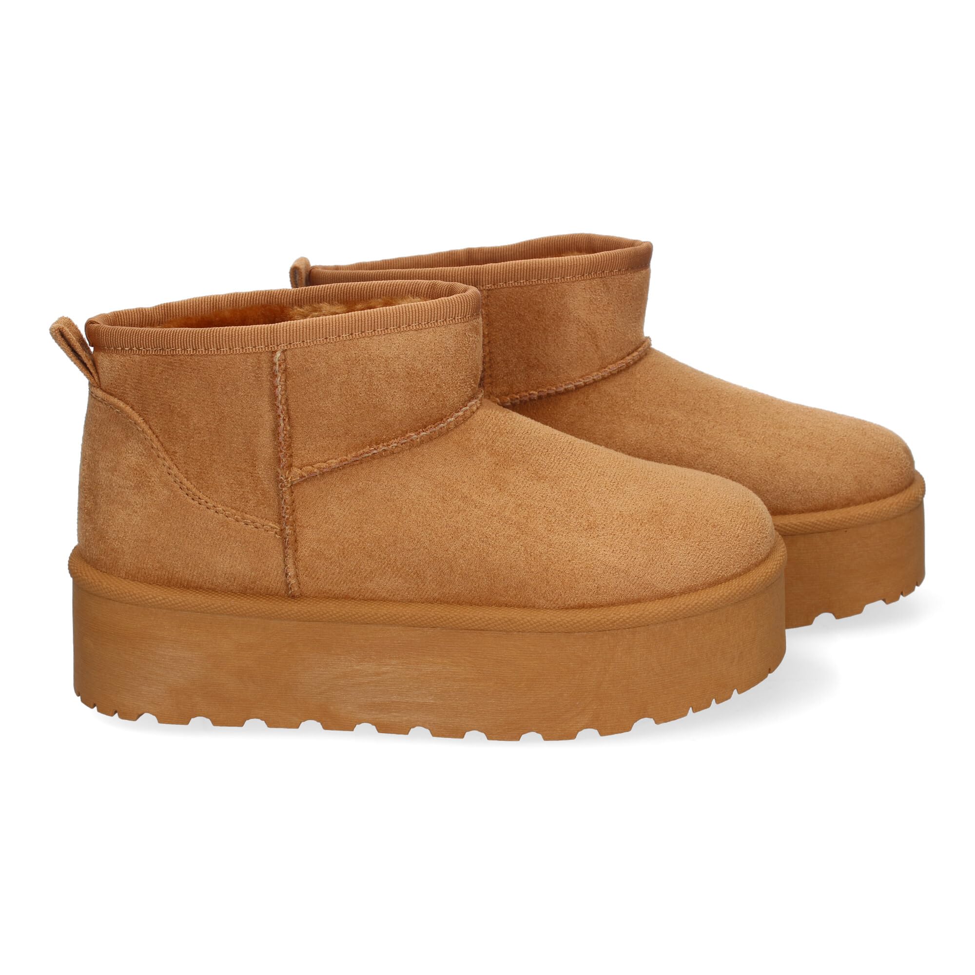 EBXN Botin Plano para Mujer