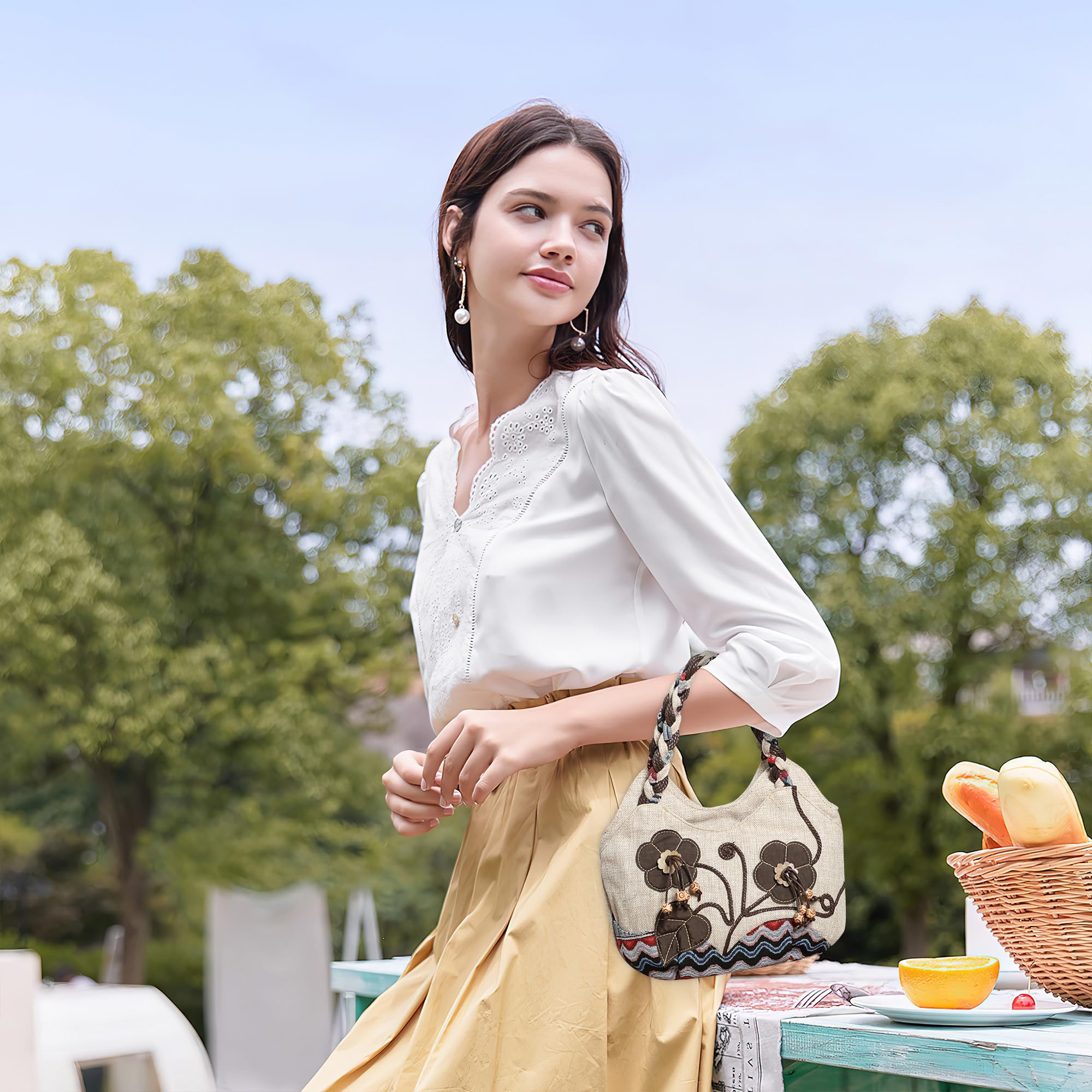 EBXN Bolsos Mujer Bolsa De Lona