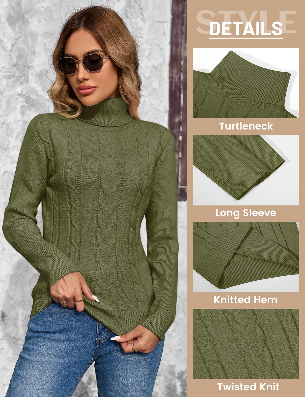 EBXN Heekpek Jersey Mujer Cuello Alto