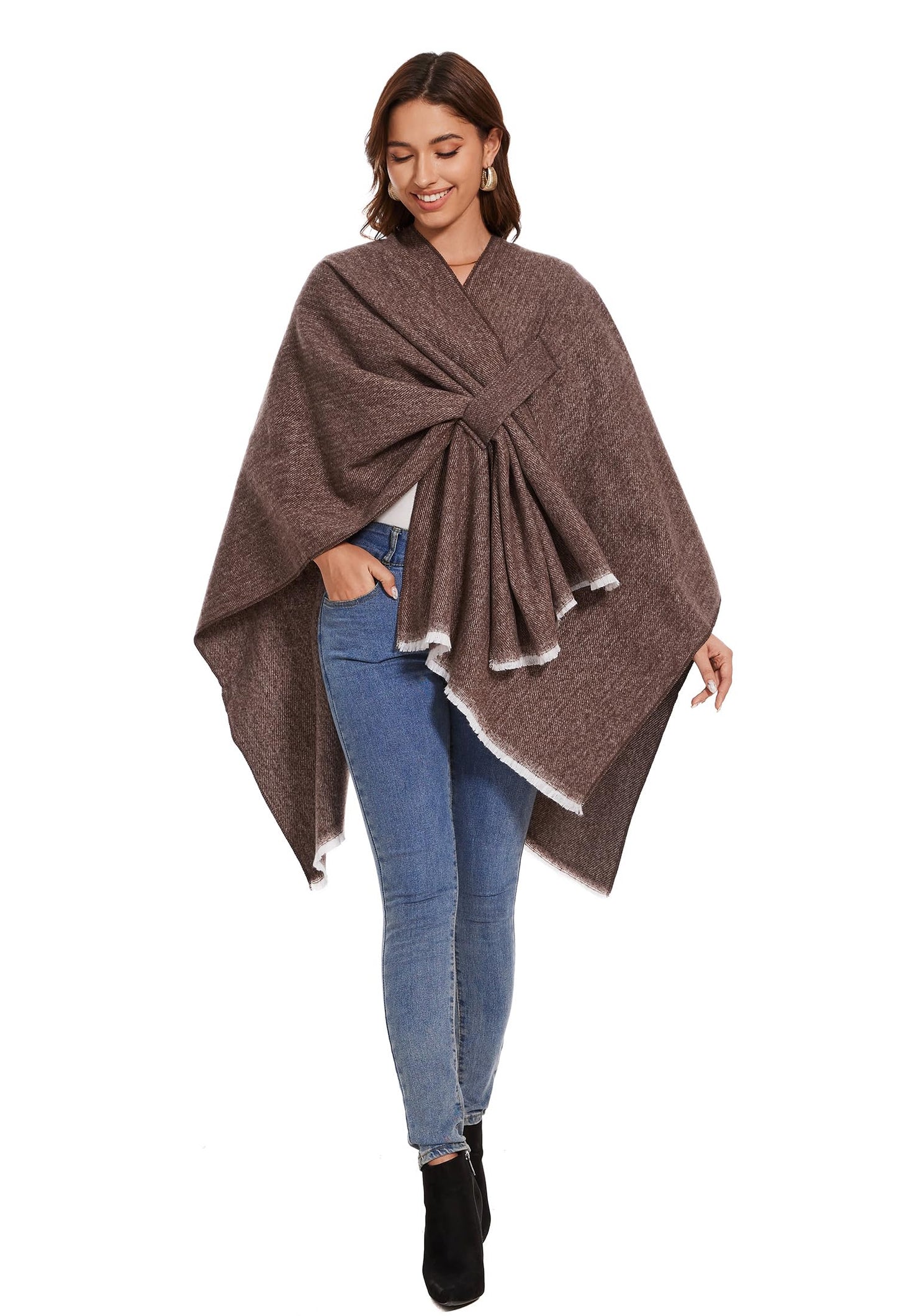 EBXN Colornial Chal Elegante para Mujer
