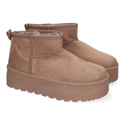 EBXN Botin Plano para Mujer