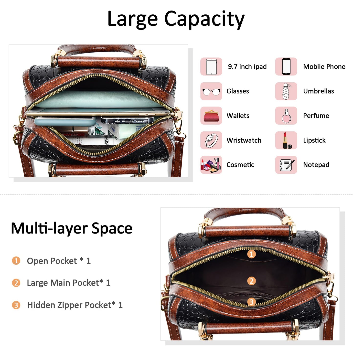 EBXN Elegante Bolso de Mujer
