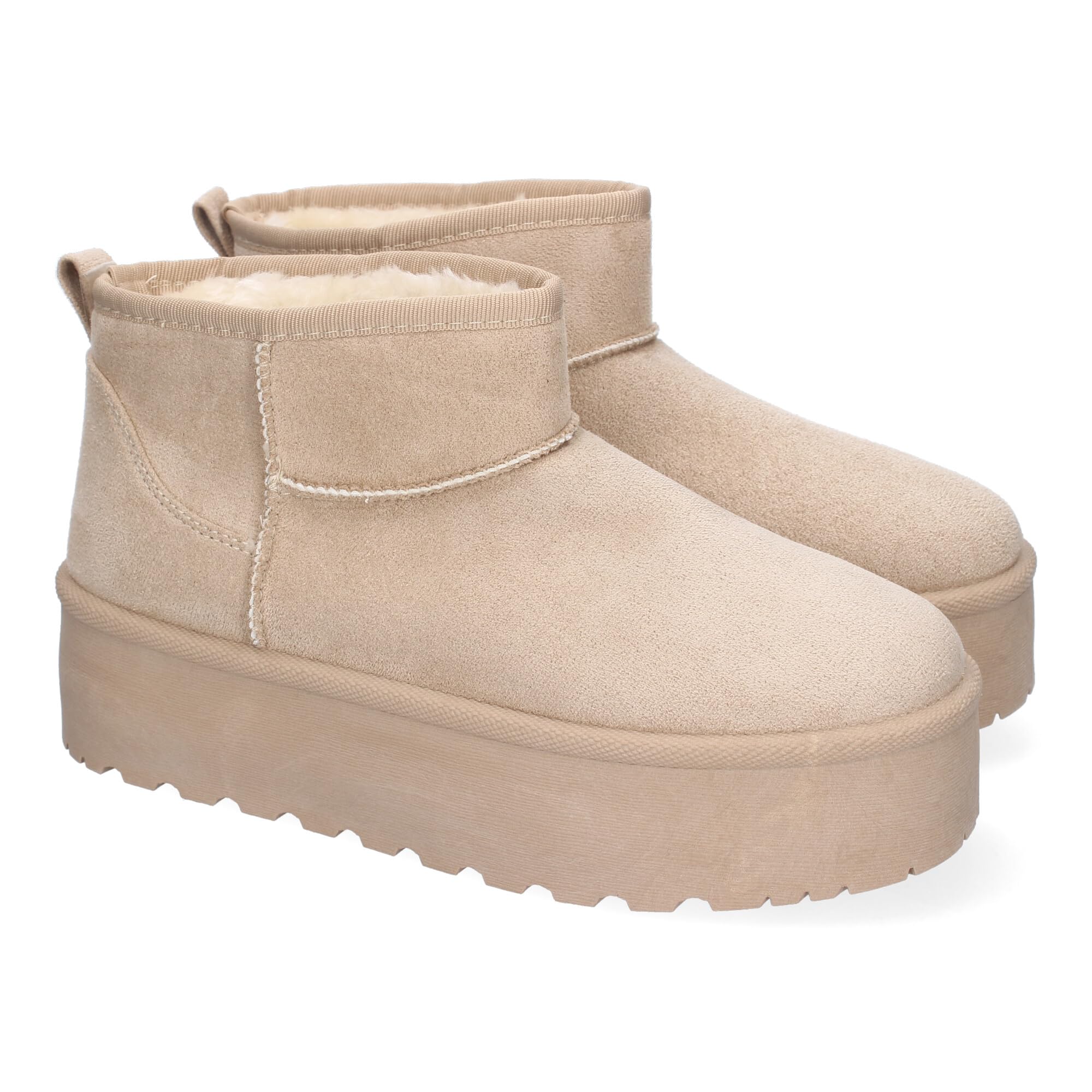 EBXN Botin Plano para Mujer