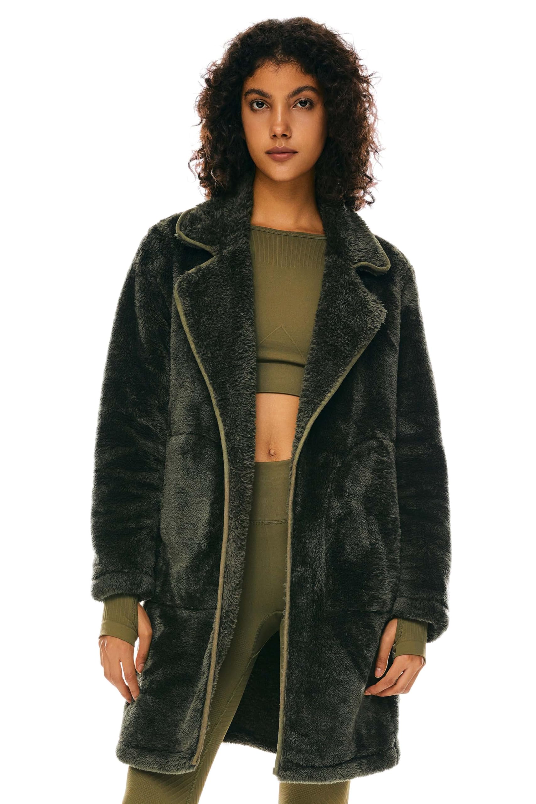 EBXN Winter Fuzzy Fleece Jacket