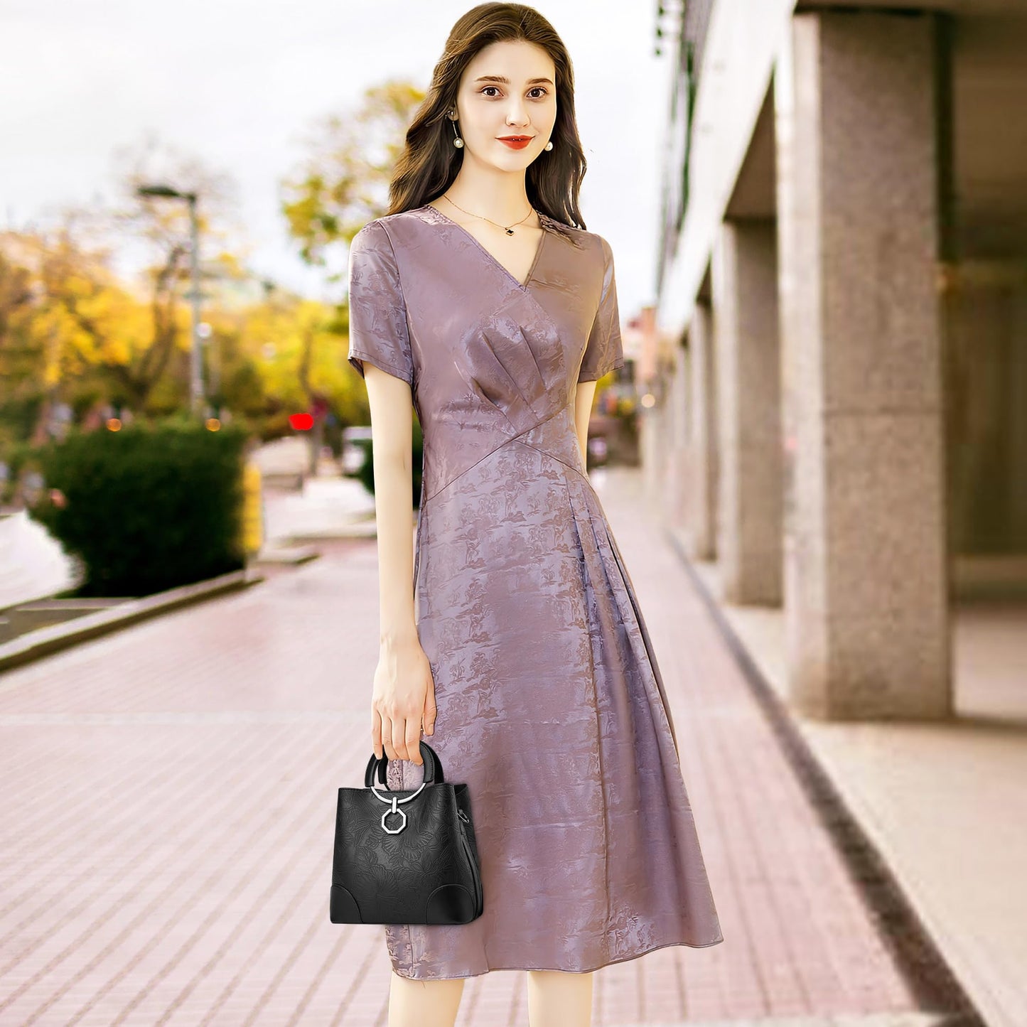 EBXN Bolsos de mujer Elegante