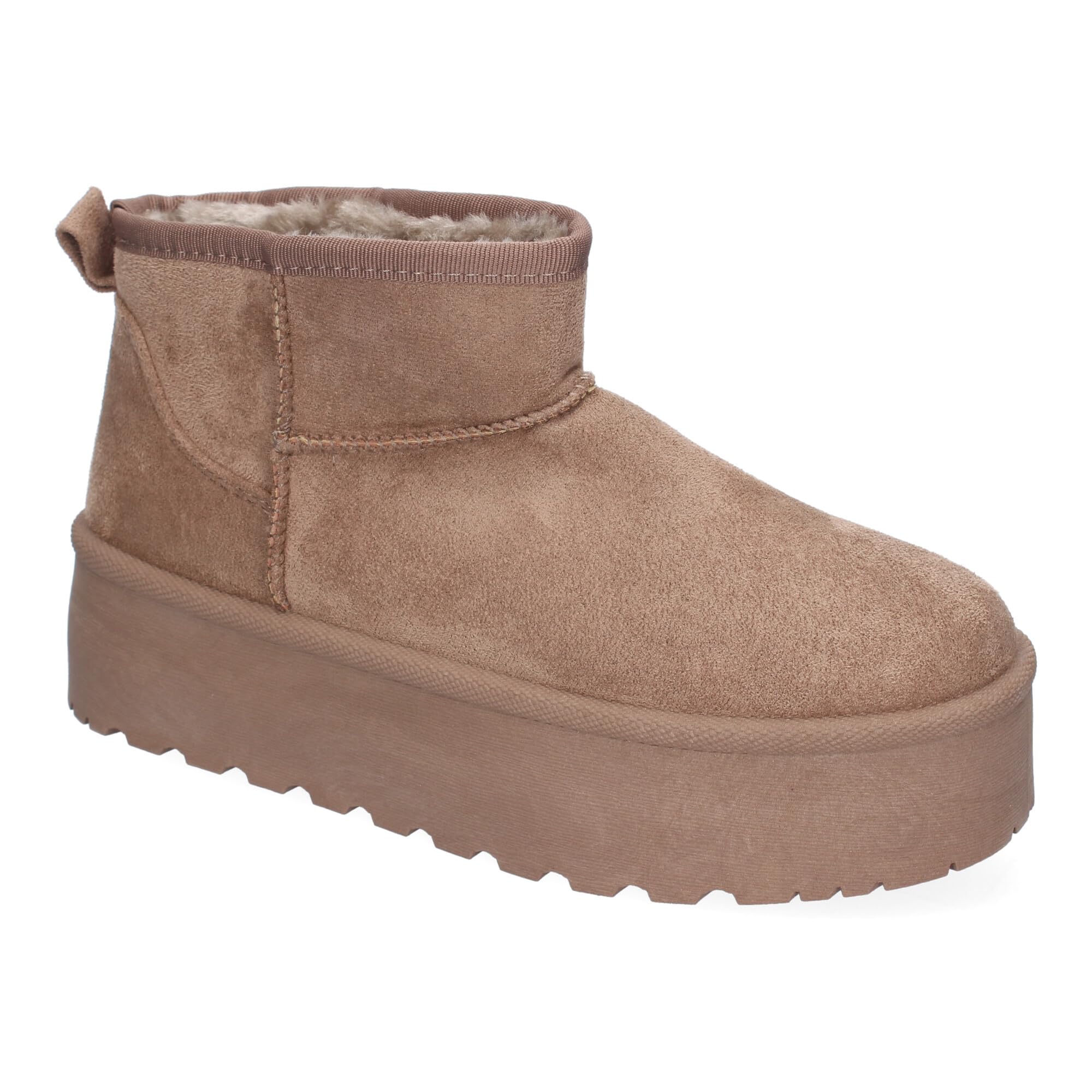 EBXN Botin Plano para Mujer