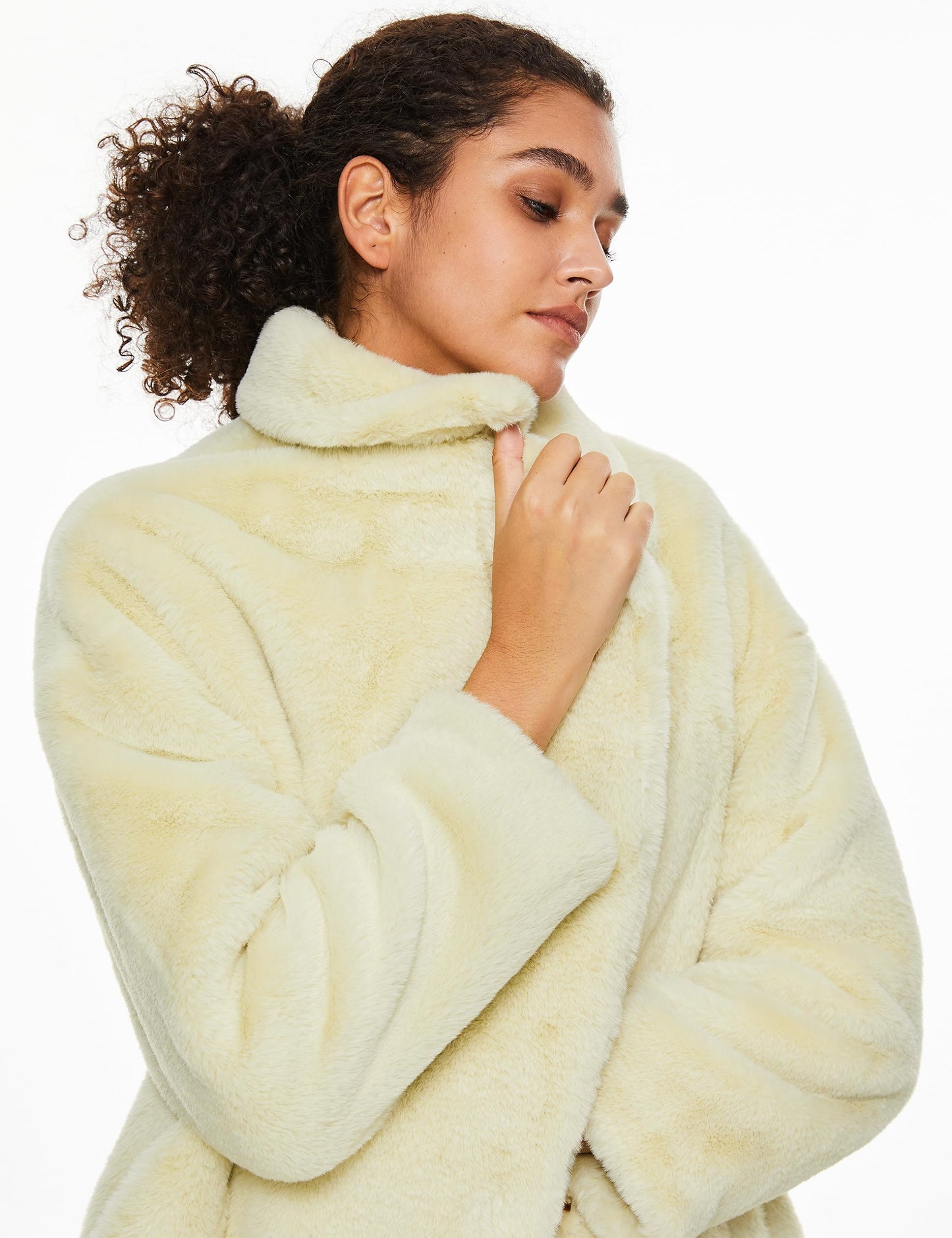 EBXN Fuzzy Fleece Winter Jacket