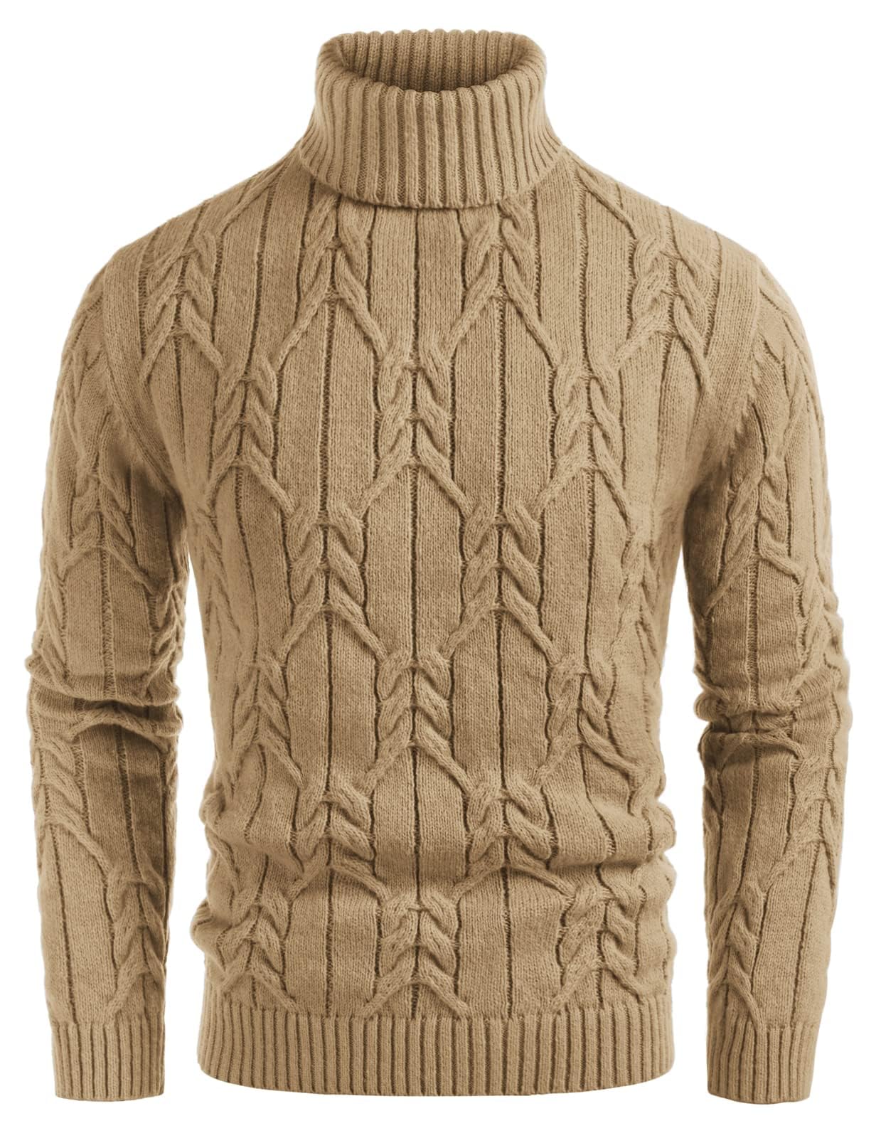 EBXN Men's Turtneck Pullover Sweaters