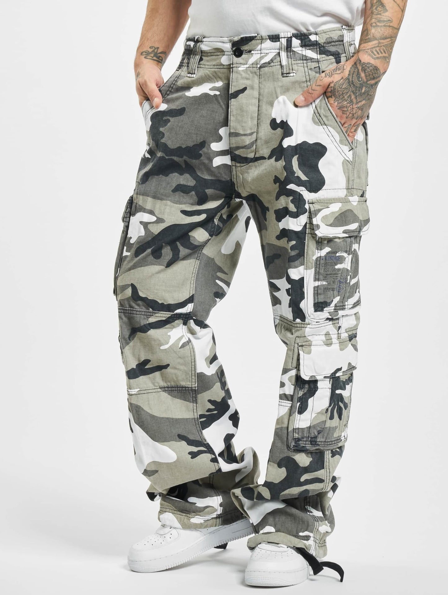 EBXN Vintage Pantalone Hombre