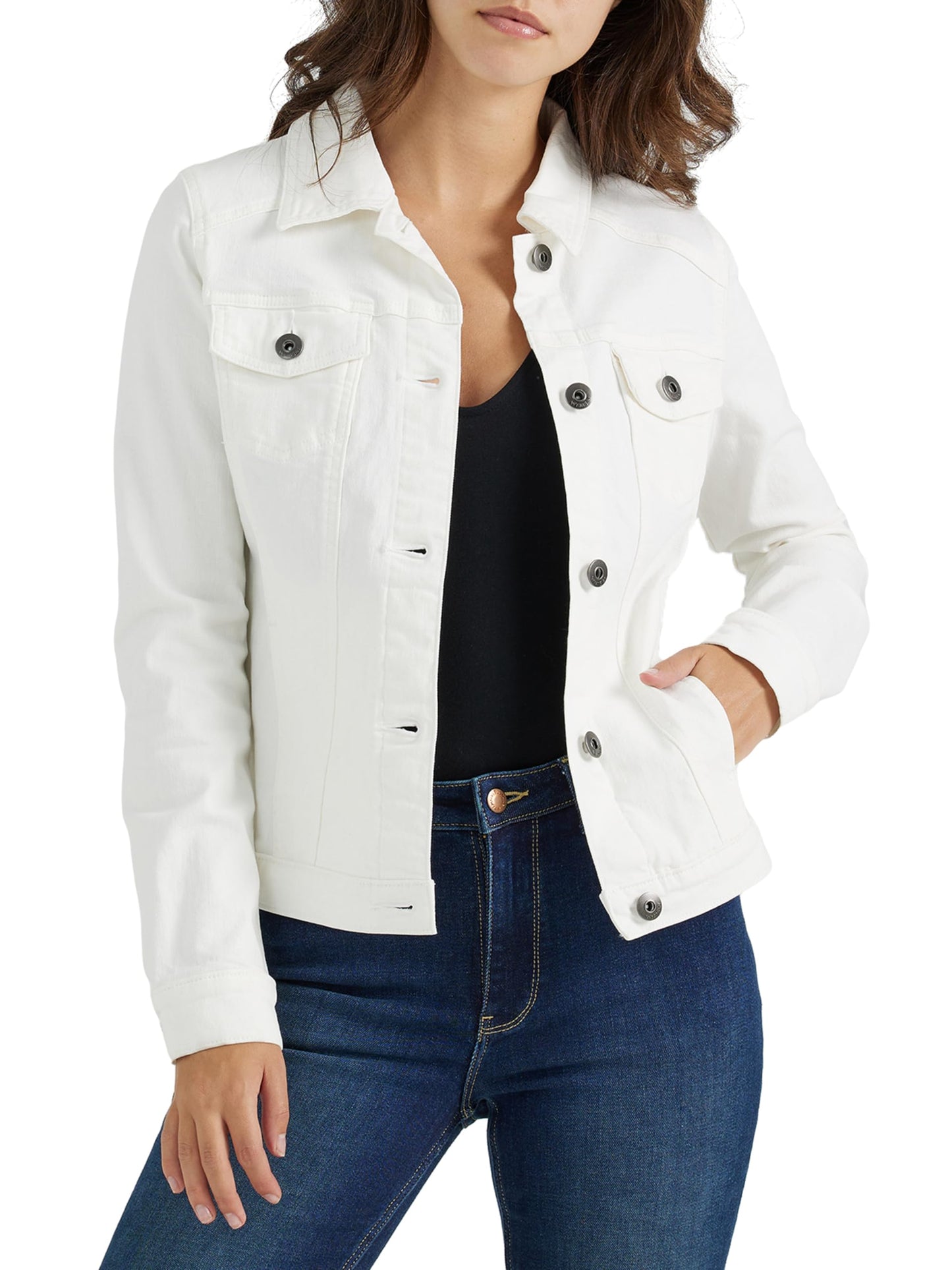 EBXN Women's Stretch Denim Jacket