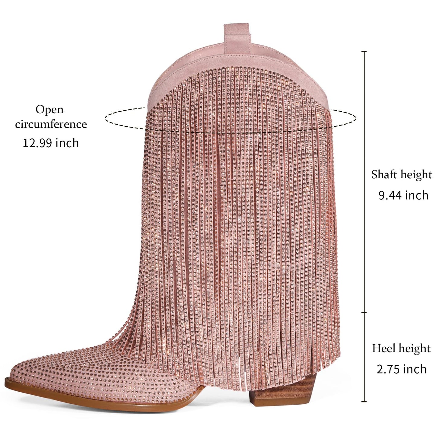 EBXN Women's Cowgirl Boots
