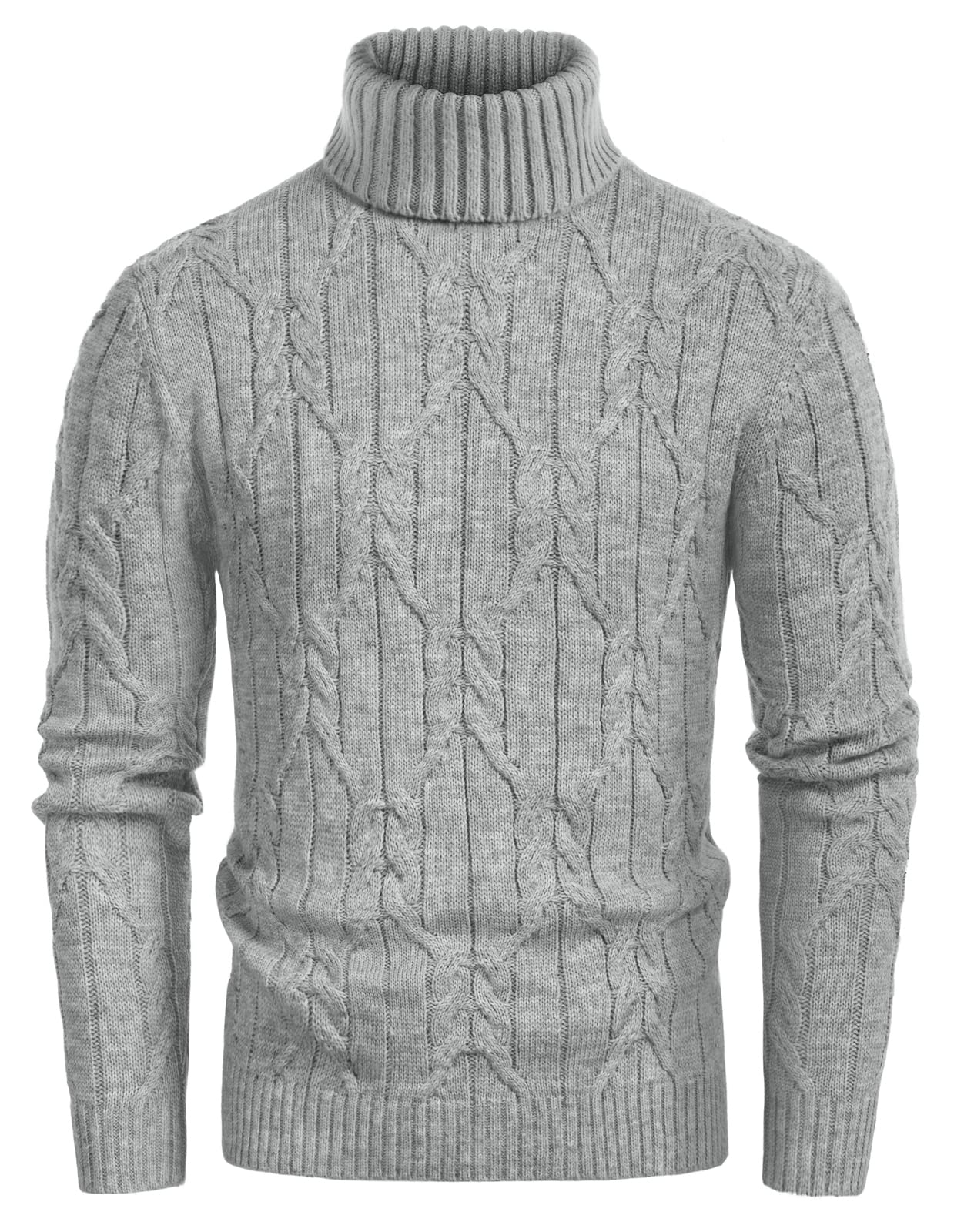 EBXN Men's Turtneck Pullover Sweaters