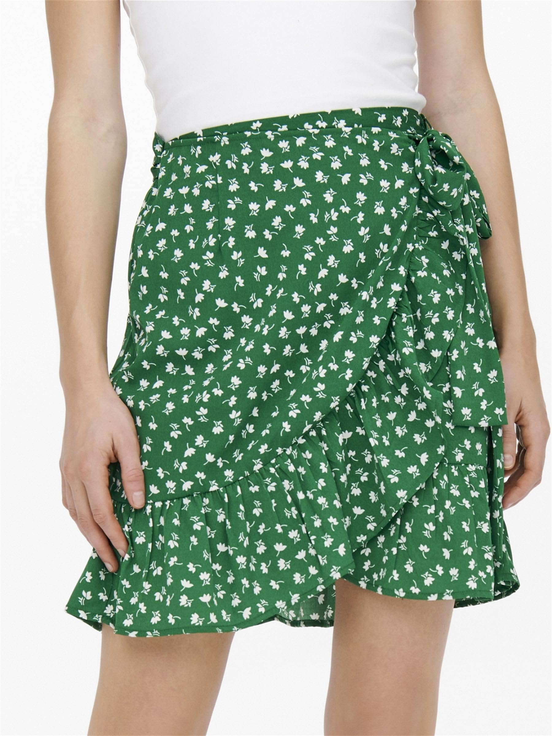 EBXN Wrap Skirt Wvn Noos Falda para Mujer