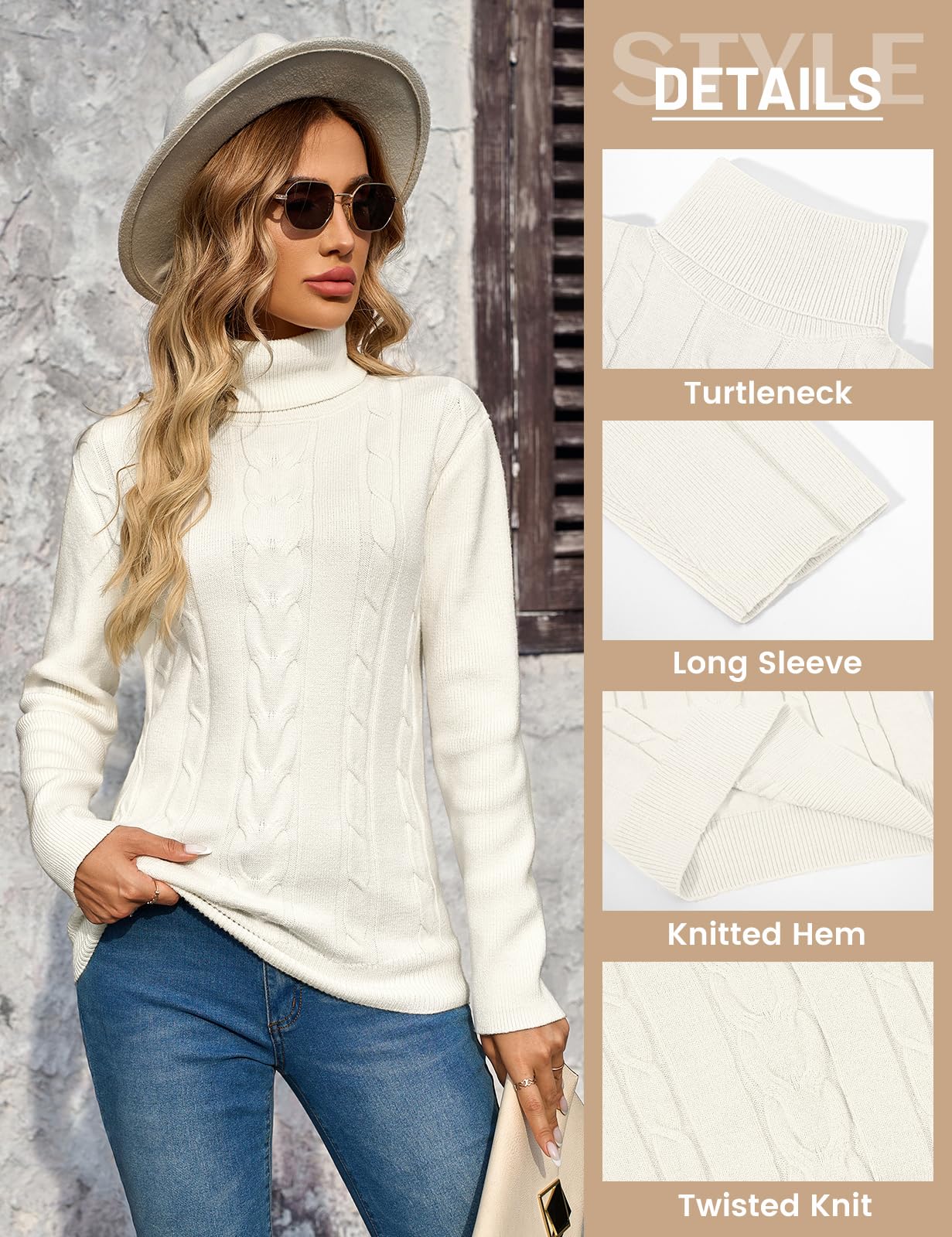 EBXN Heekpek Jersey Mujer Cuello Alto
