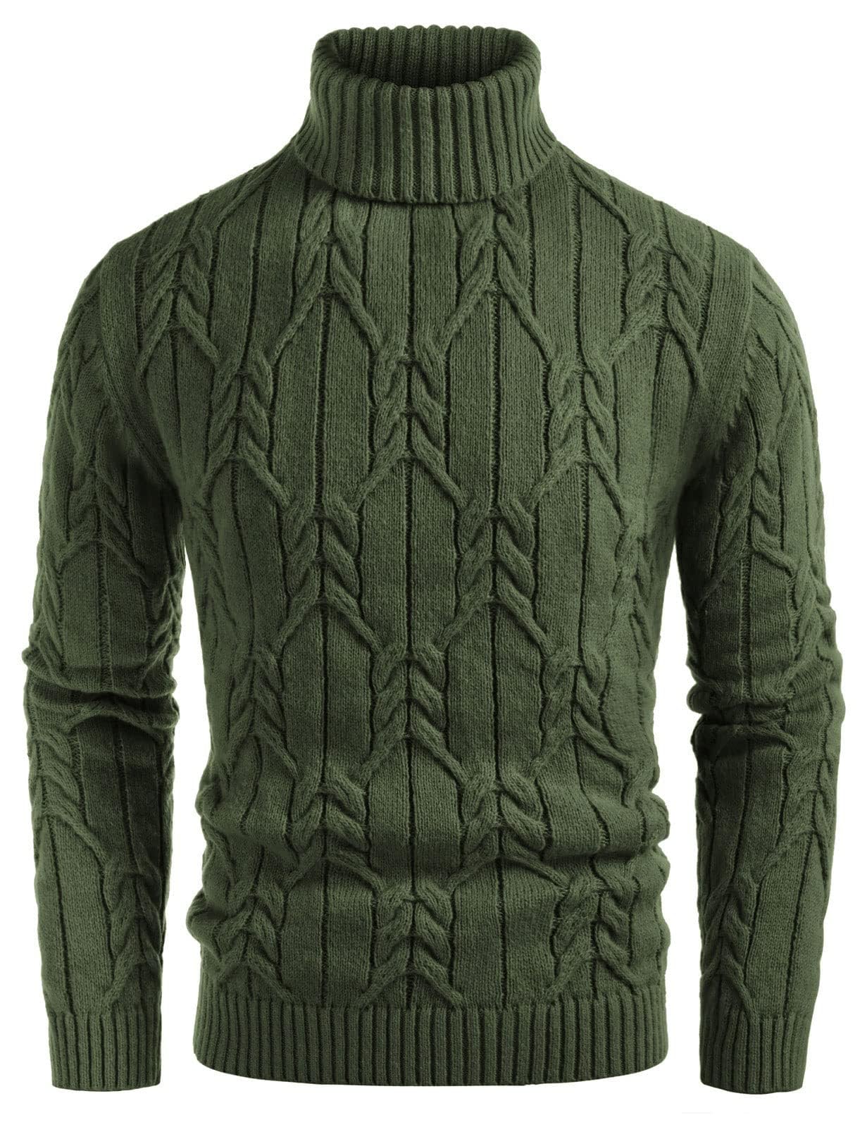 EBXN Men's Turtneck Pullover Sweaters