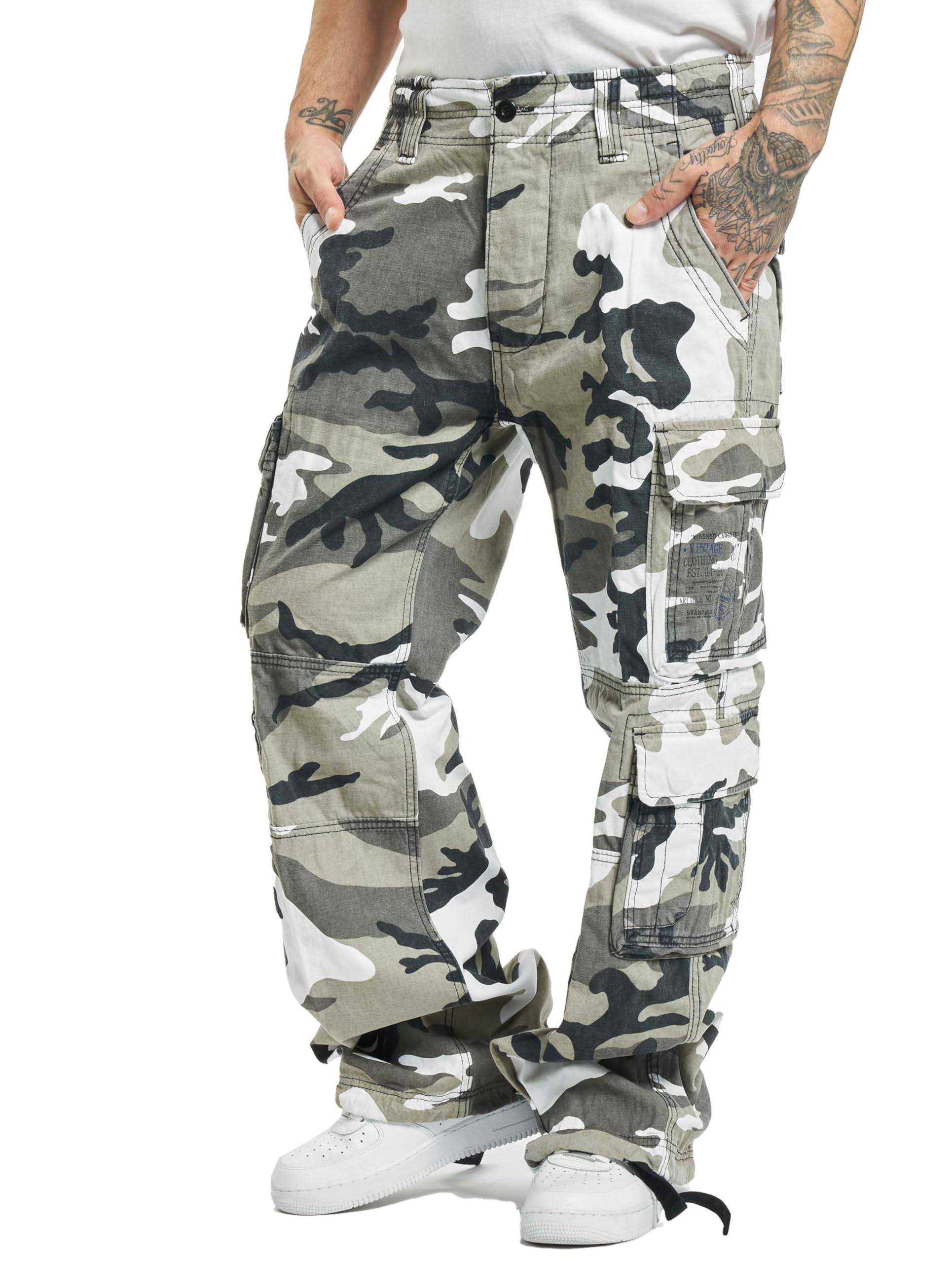 EBXN Vintage Pantalone Hombre