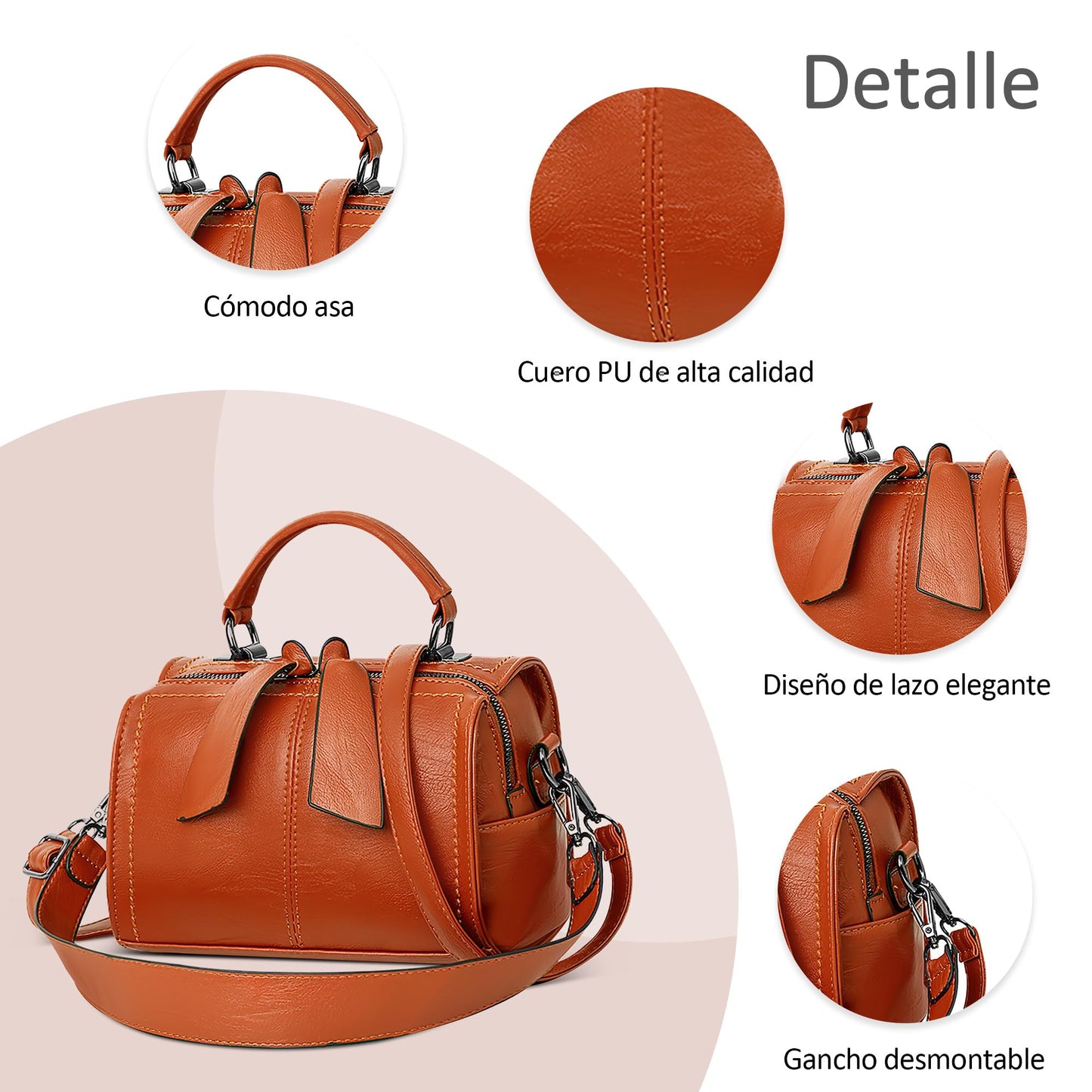 EBXN Moda Mujer Bolso de Mano