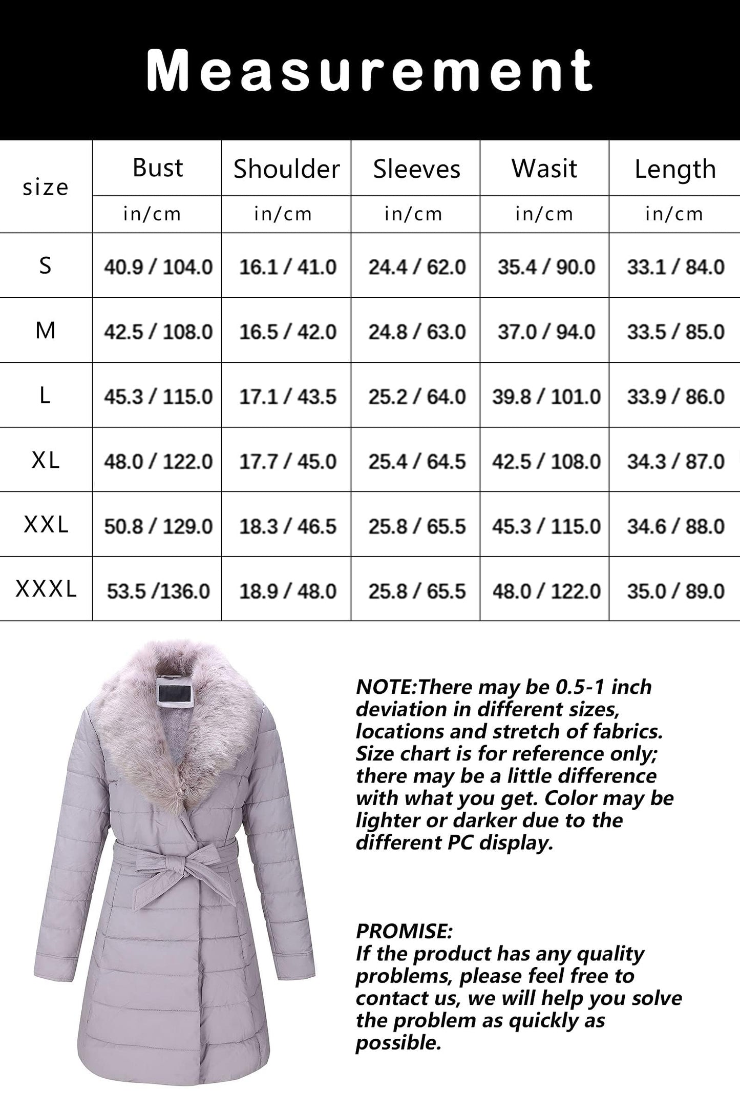 EBXN Winter Puffer Jacket Cold-Resistant