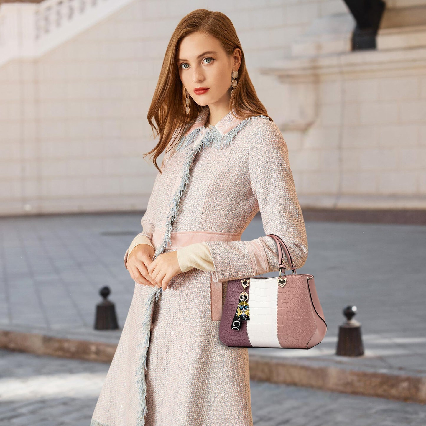 EBXN Moda Bolsos de Mano Mujer
