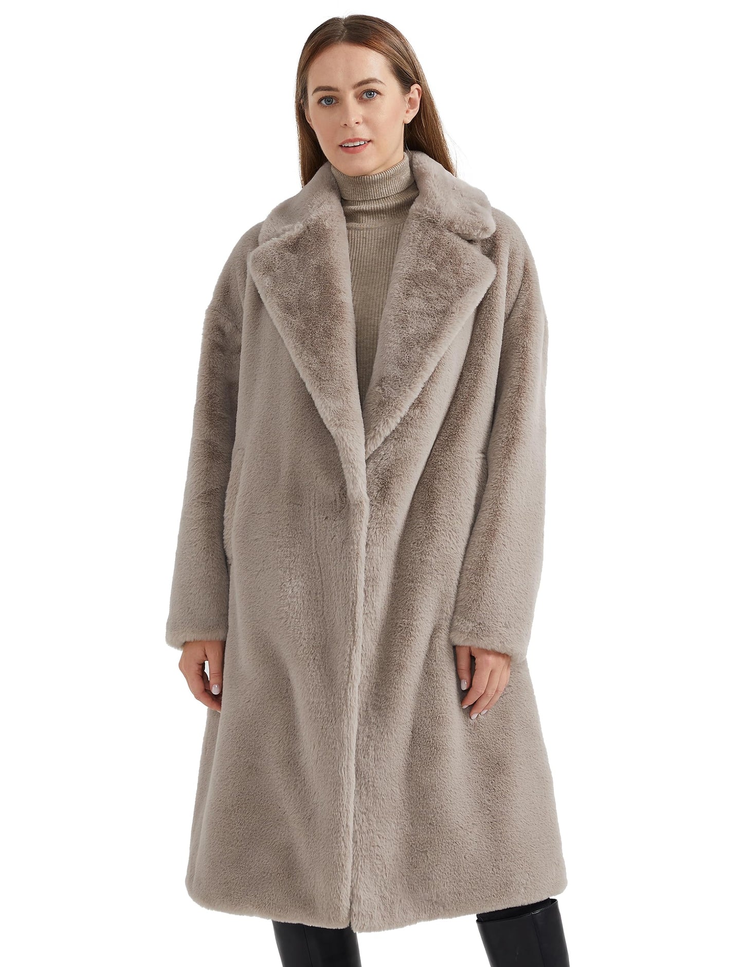EBXN Fuzzy Fleece Winter Jacket