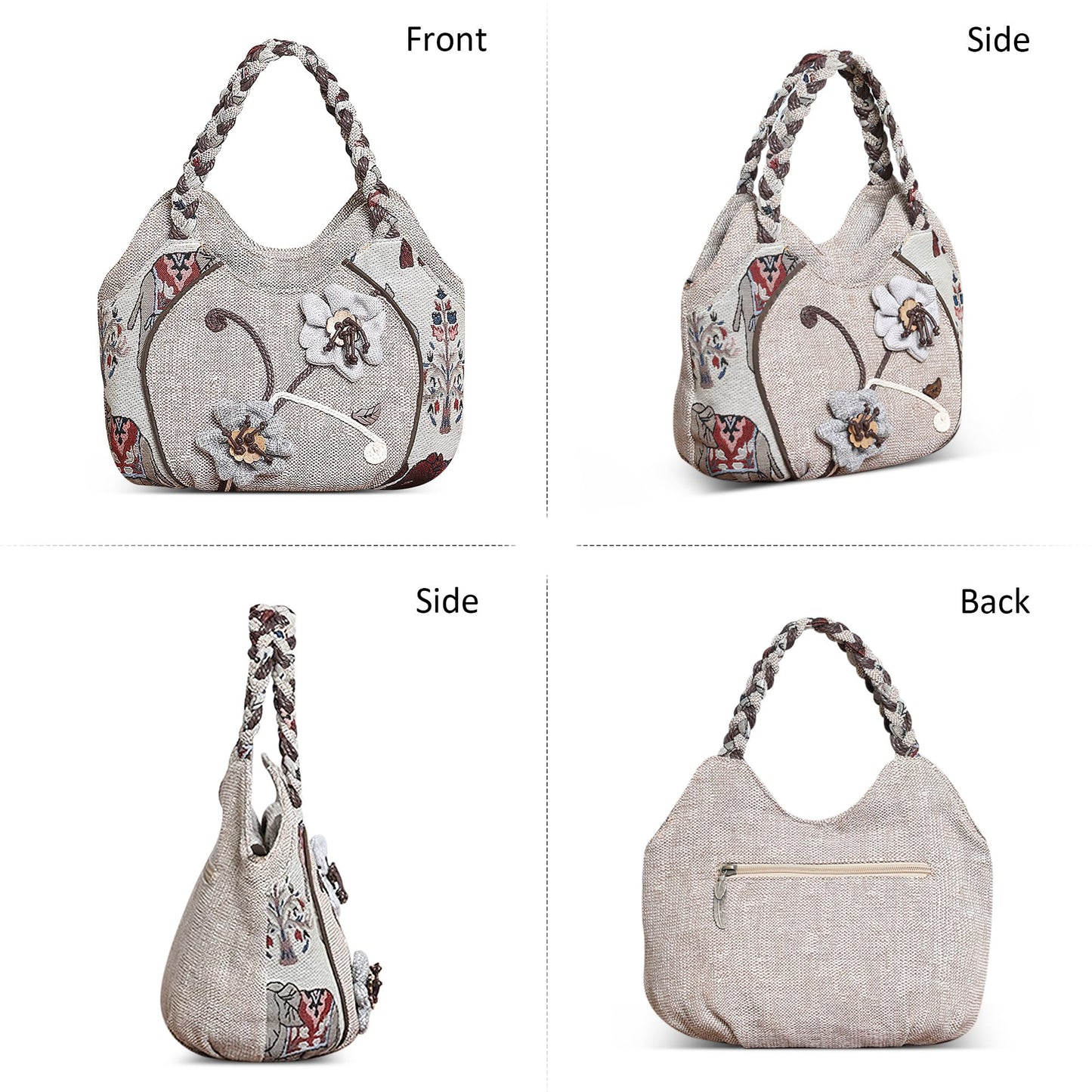 EBXN Bolsos Mujer Bolsa De Lona