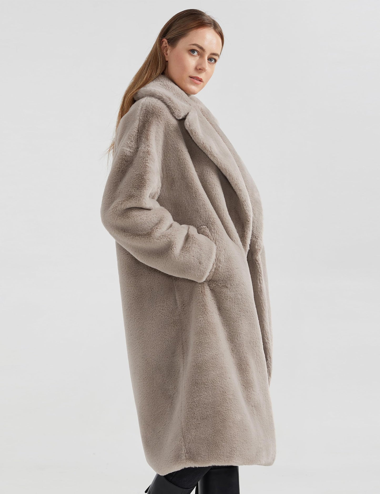 EBXN Fuzzy Fleece Winter Jacket